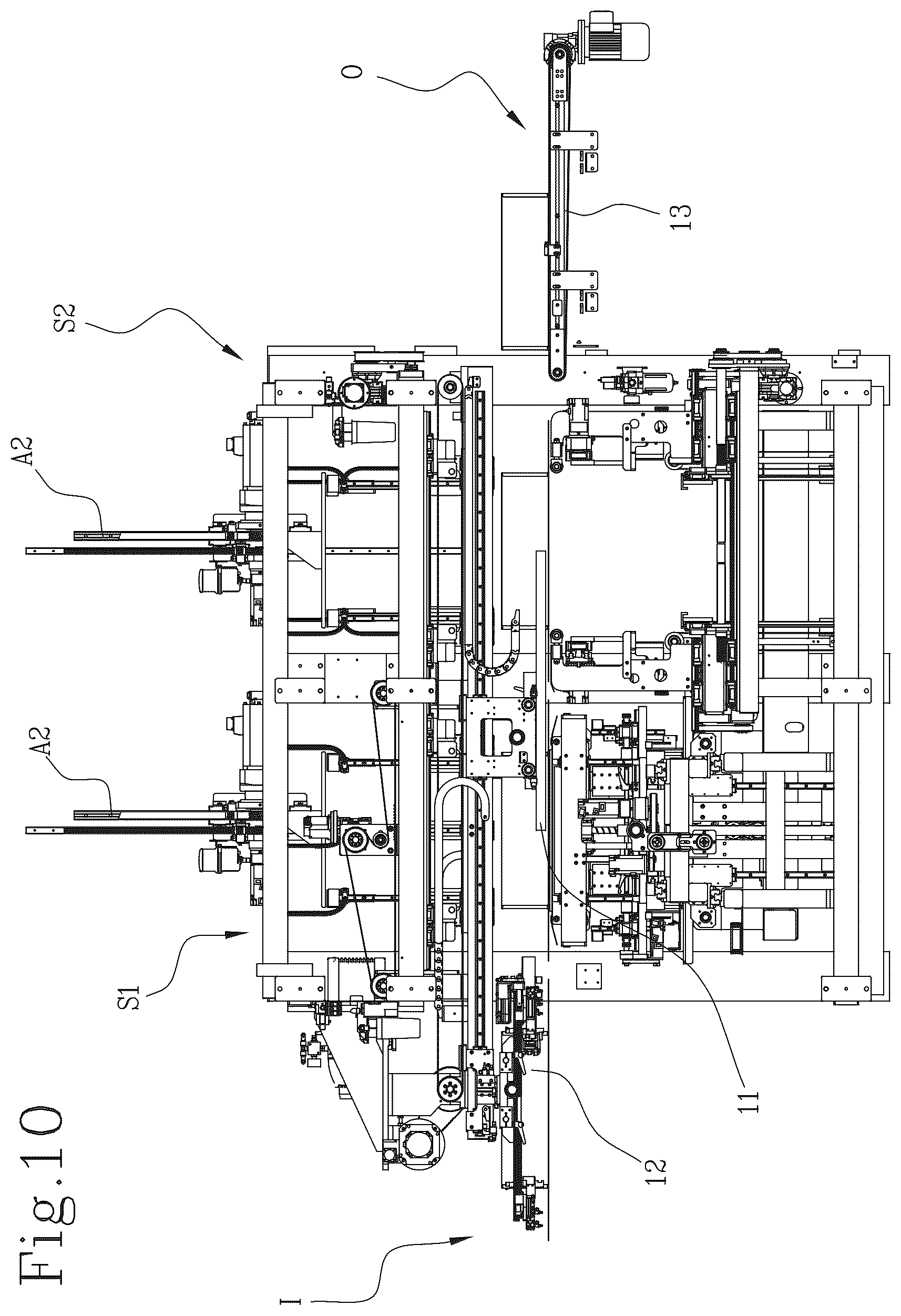 Patent US12617172 Figure 10 – Apparatus and method for wrapping a cardboard box