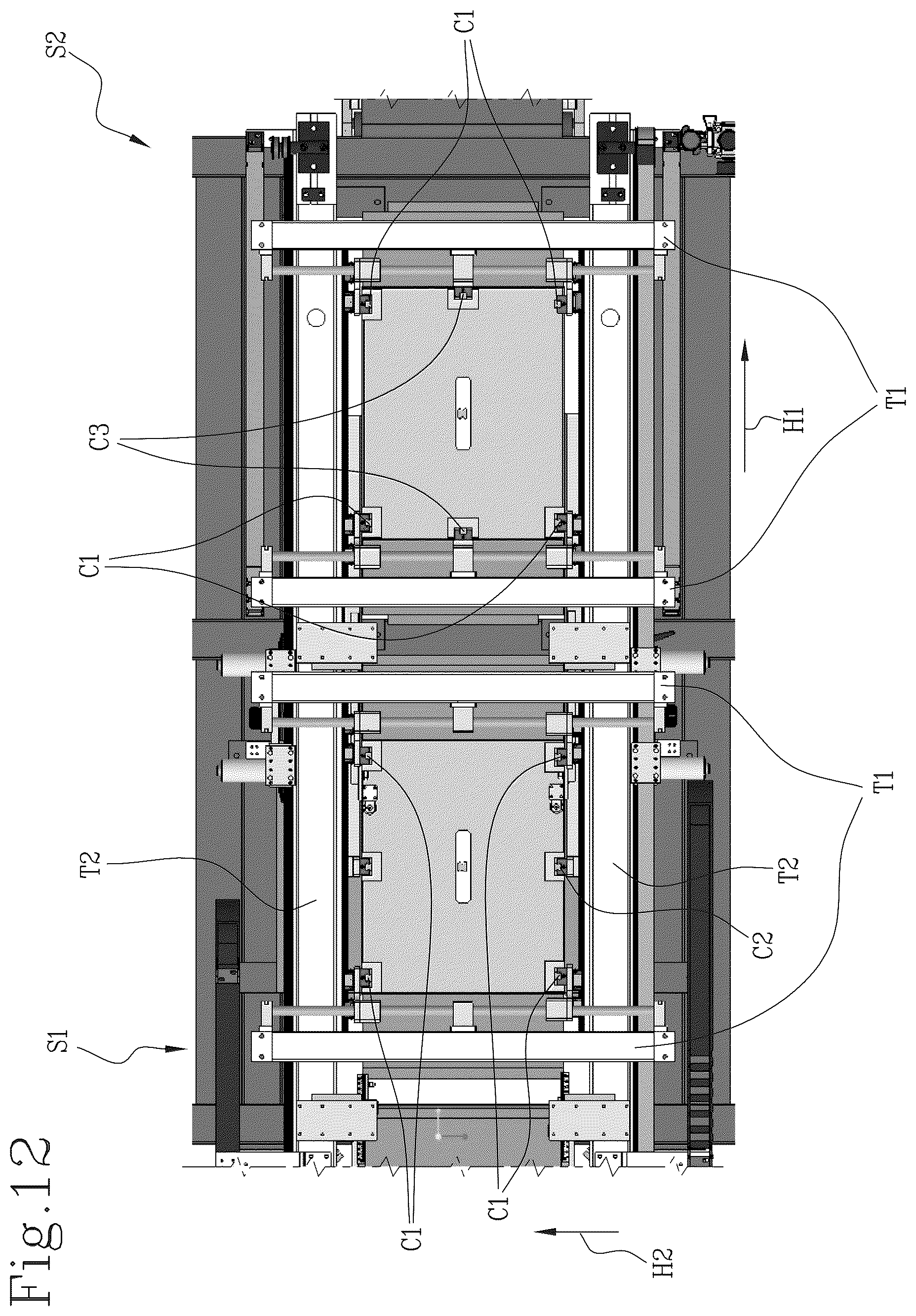Patent US12617172 Figure 12 – Apparatus and method for wrapping a cardboard box