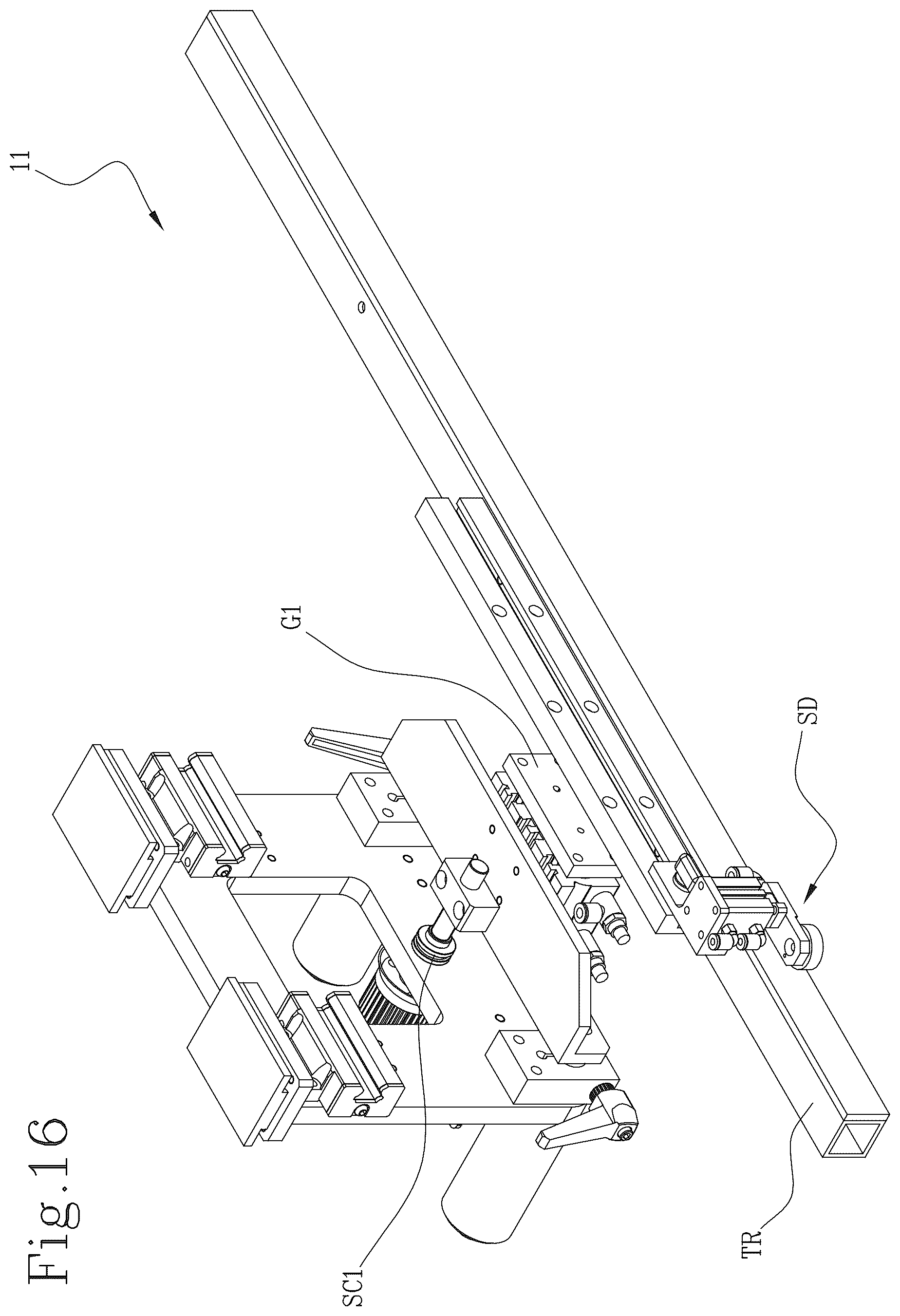 Patent US12617172 Figure 16 – Apparatus and method for wrapping a cardboard box