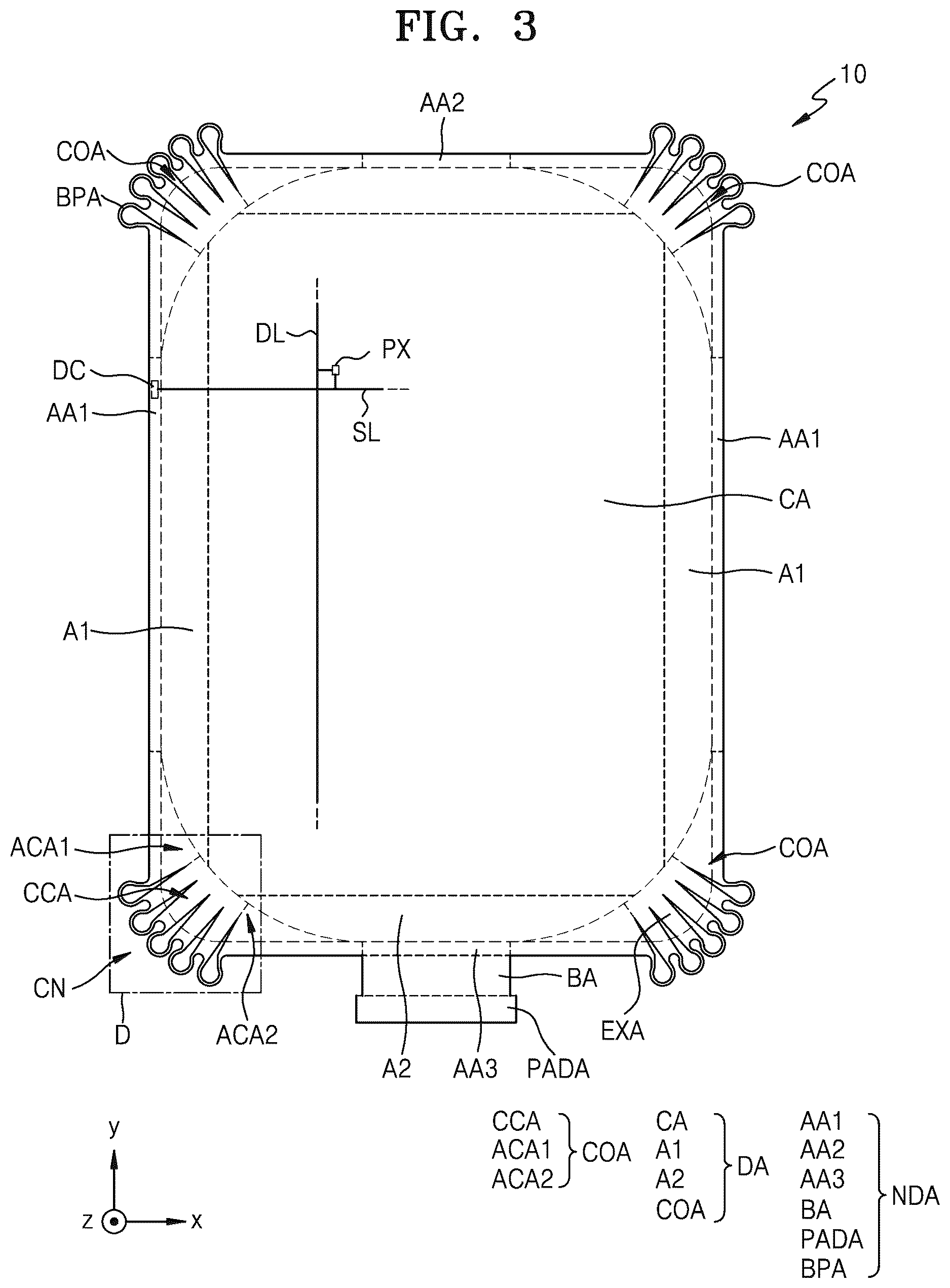 Patent US12617174 Figure 5 – Display panel and display apparatus