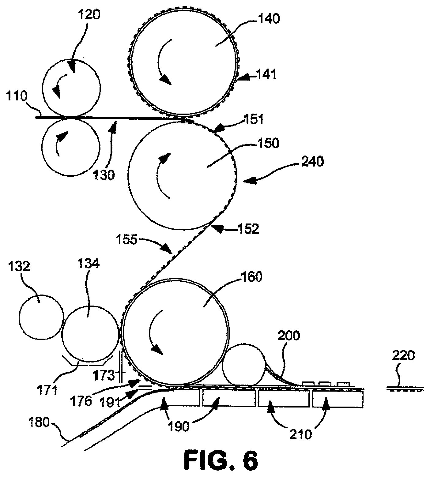 Patent US12617175 Figure 6 – Apparatus and method for production of a two-ply paperboard panel