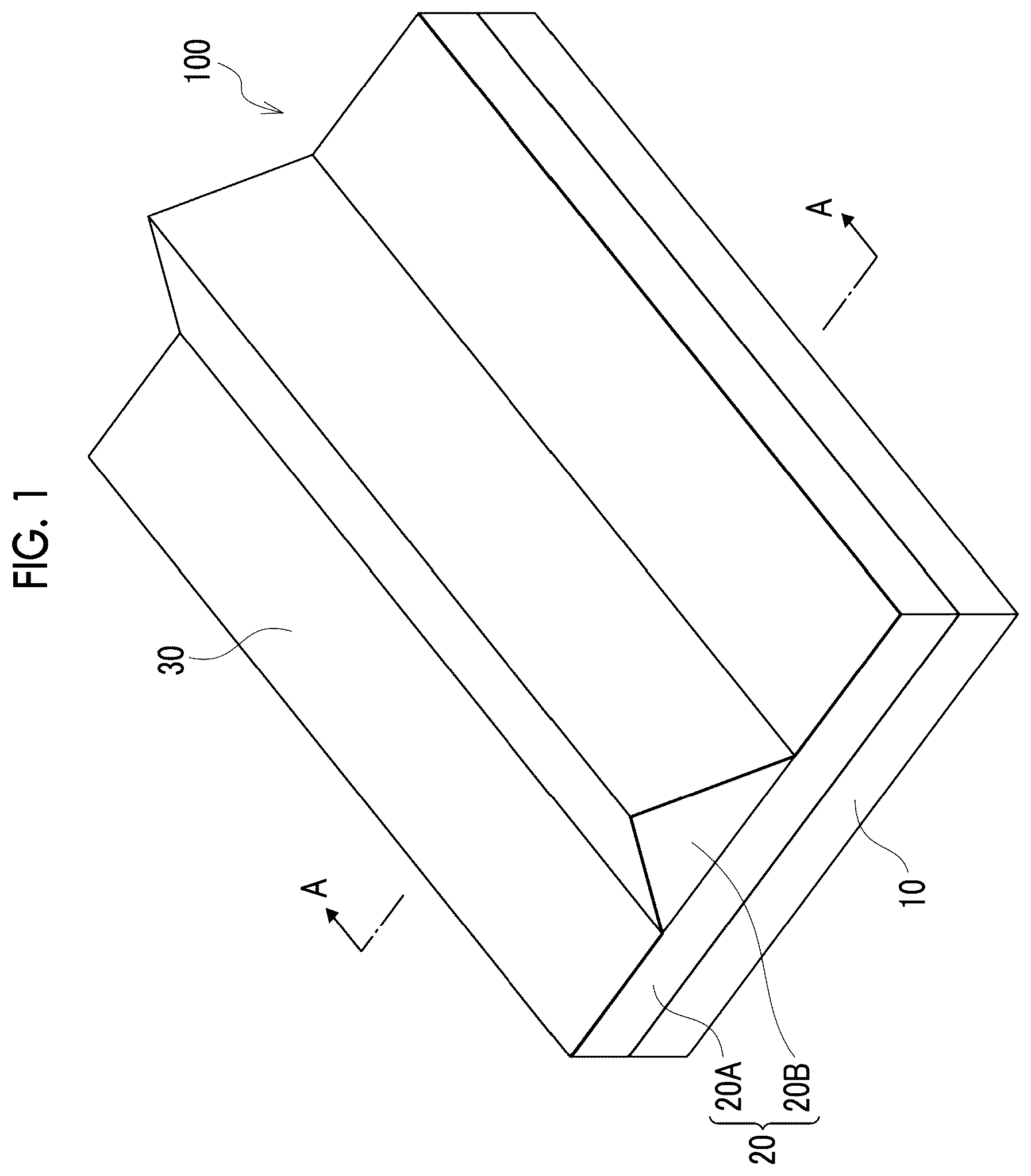 Patent US12617178 Figure 1 – Water-stop film