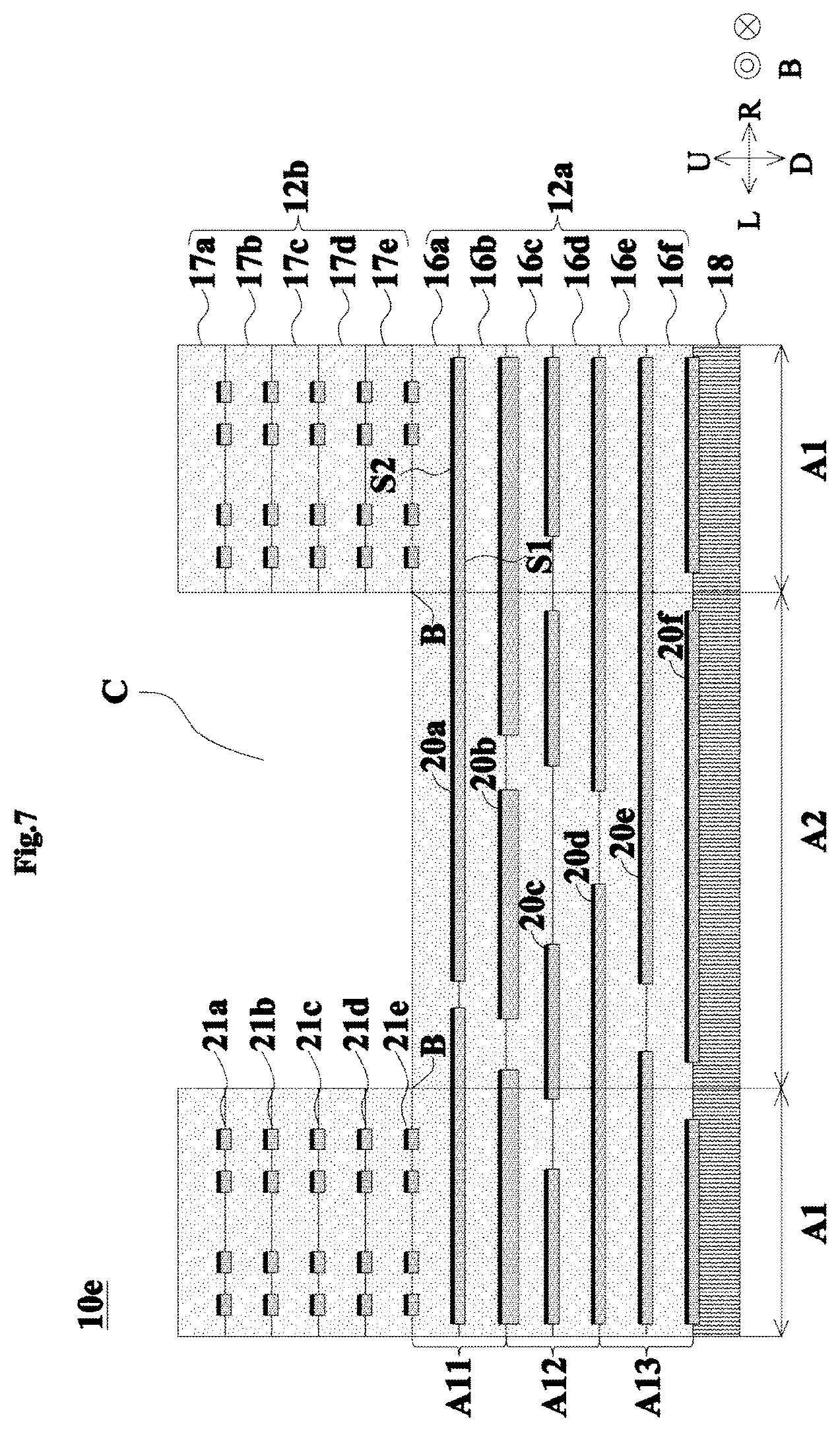 Patent US12617182 Figure 7 – Multilayer substrate