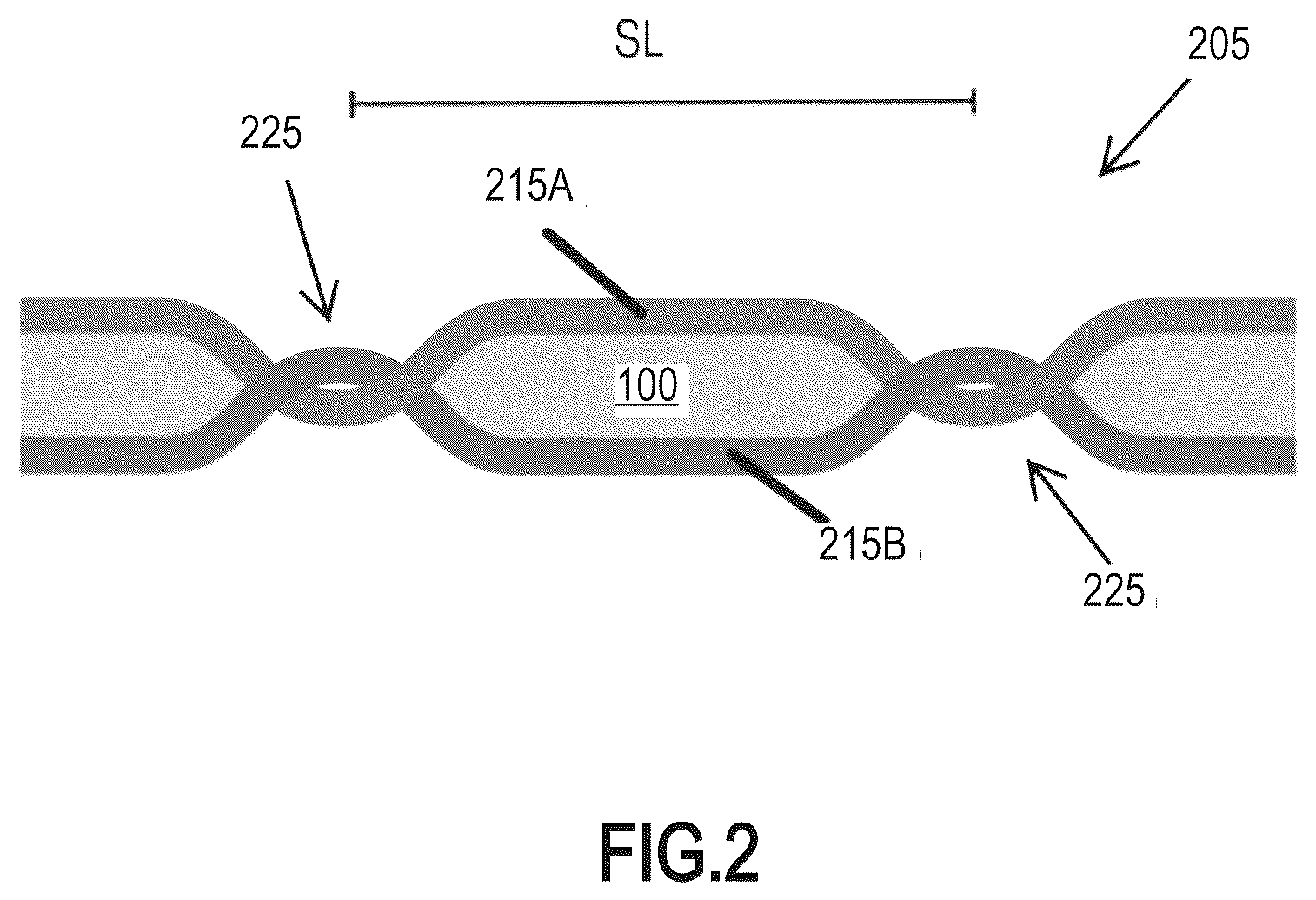 Patent US12617183 Figure 2 – Article of apparel