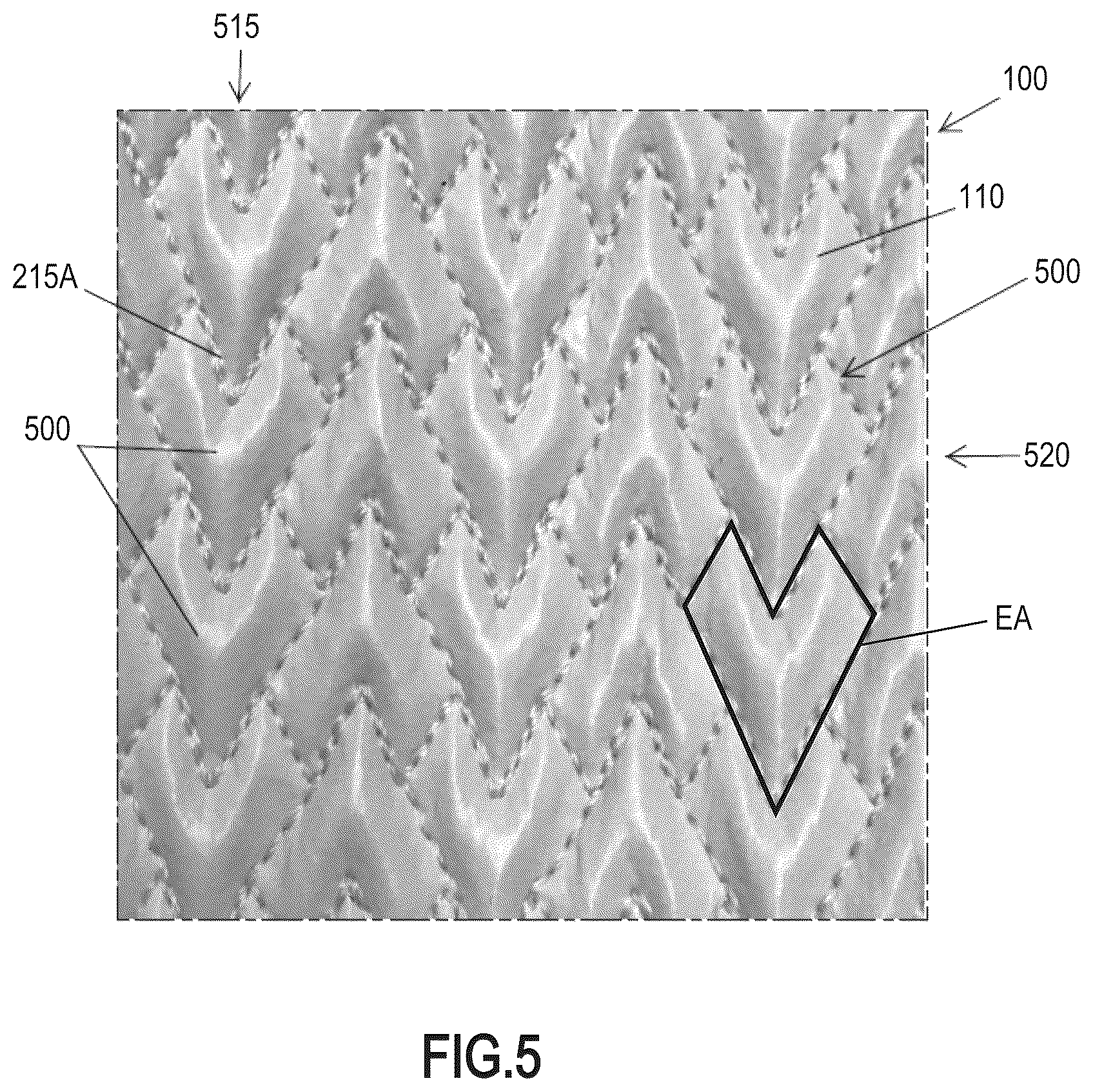 Patent US12617183 Figure 5 – Article of apparel