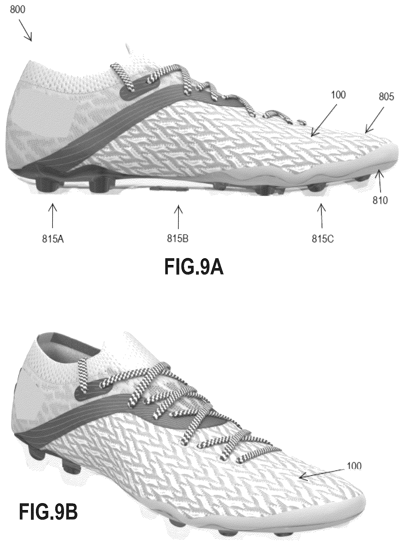 Patent US12617183 Figure 9 – Article of apparel
