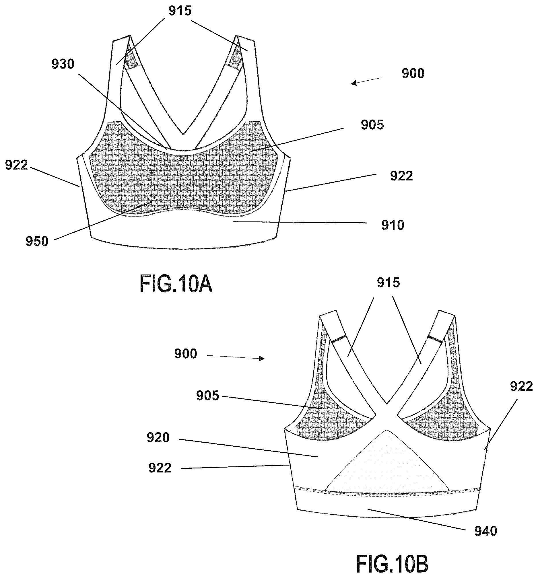 Patent US12617183 Figure 11 – Article of apparel
