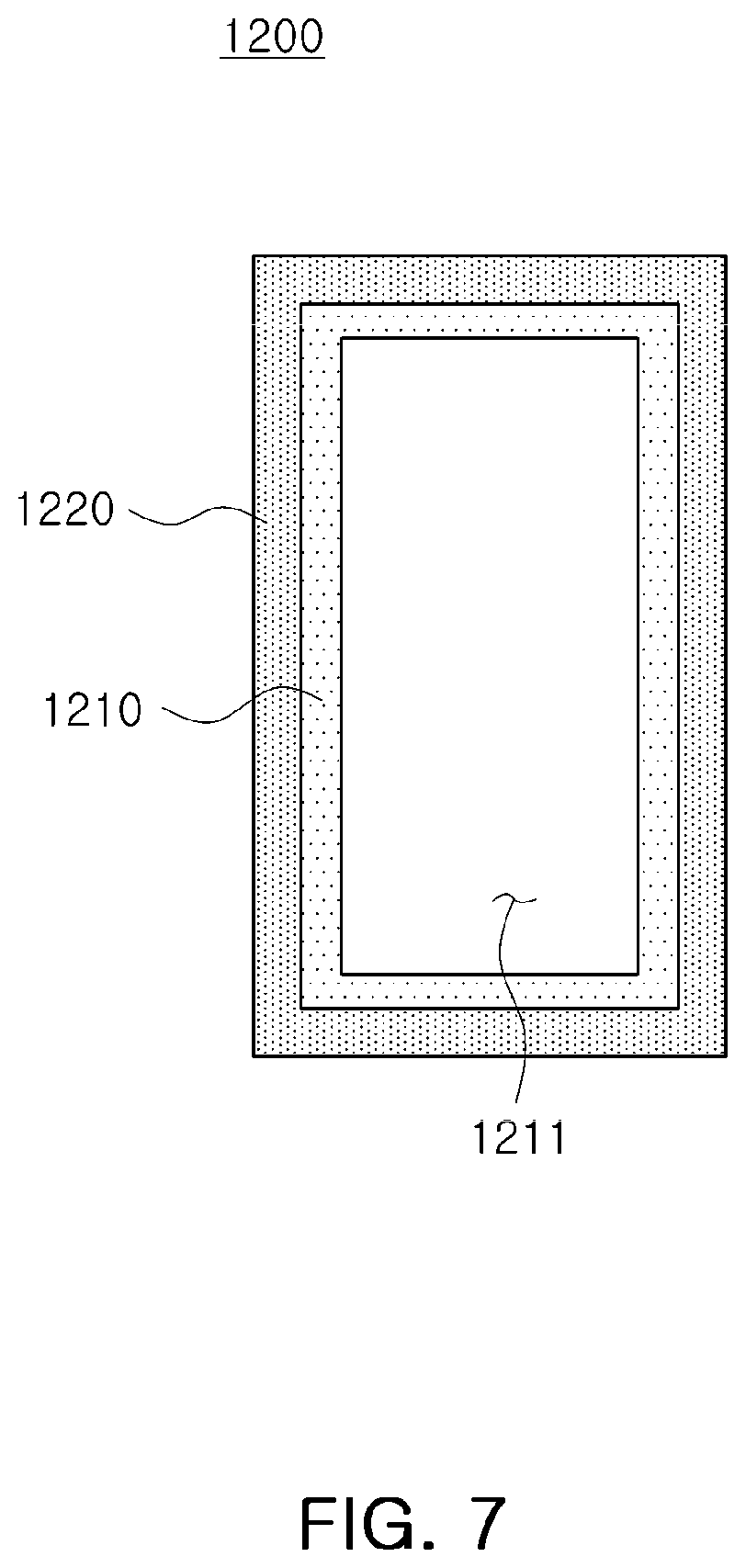 Patent US12617184 Figure 8 – Glass protective film for covering a curved surface of a portable display, device of adhering the glass protective films to the curved surface of the portable display, and method of adhering the glass protective film to the curved surface using the device