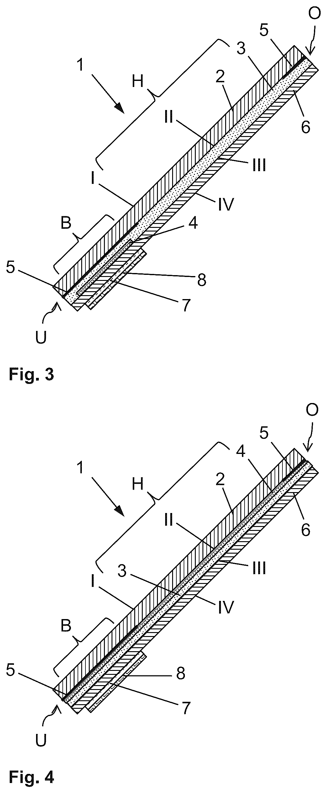 Patent US12617185 Figure 2 – Laminated pane with retardation plate