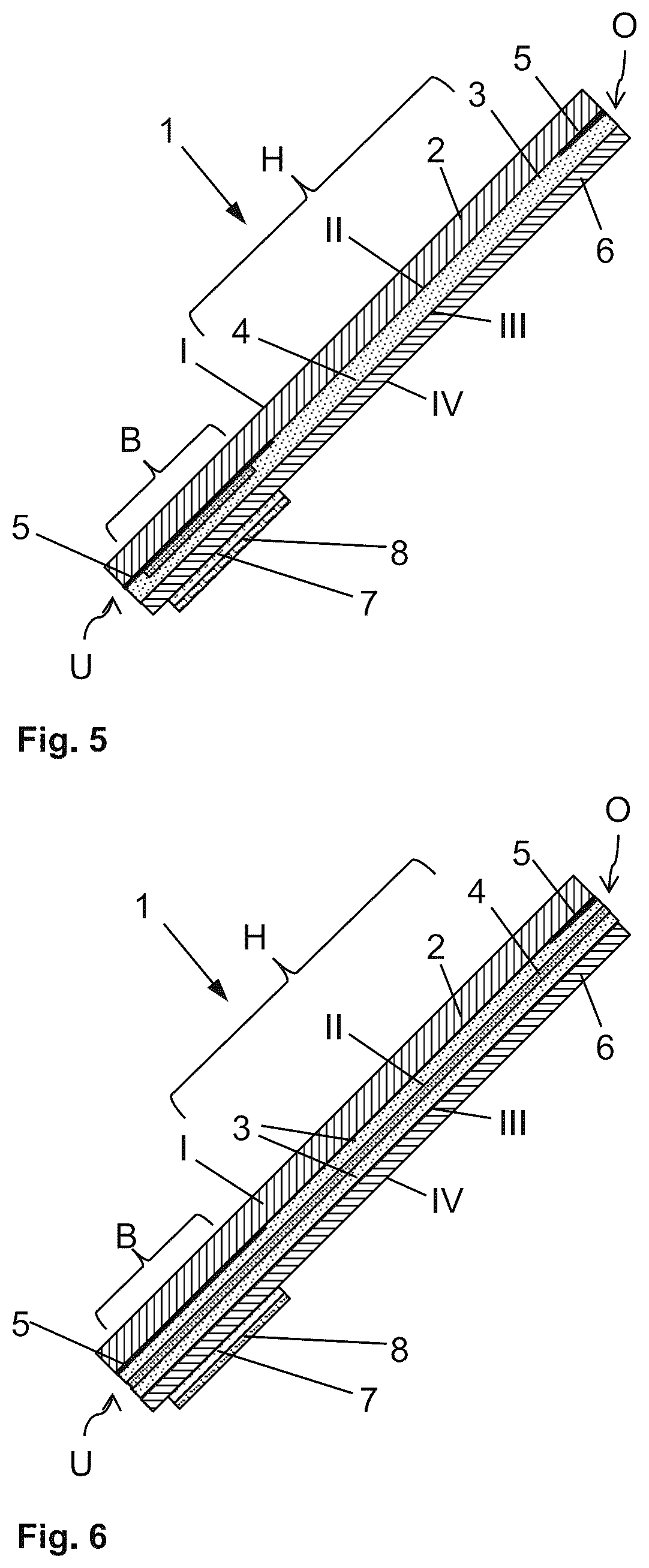 Patent US12617185 Figure 3 – Laminated pane with retardation plate