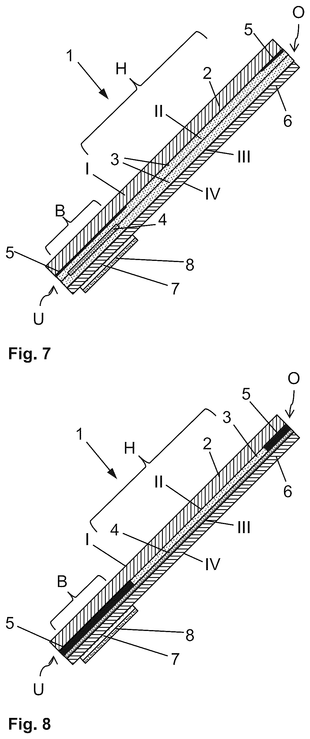 Patent US12617185 Figure 4 – Laminated pane with retardation plate