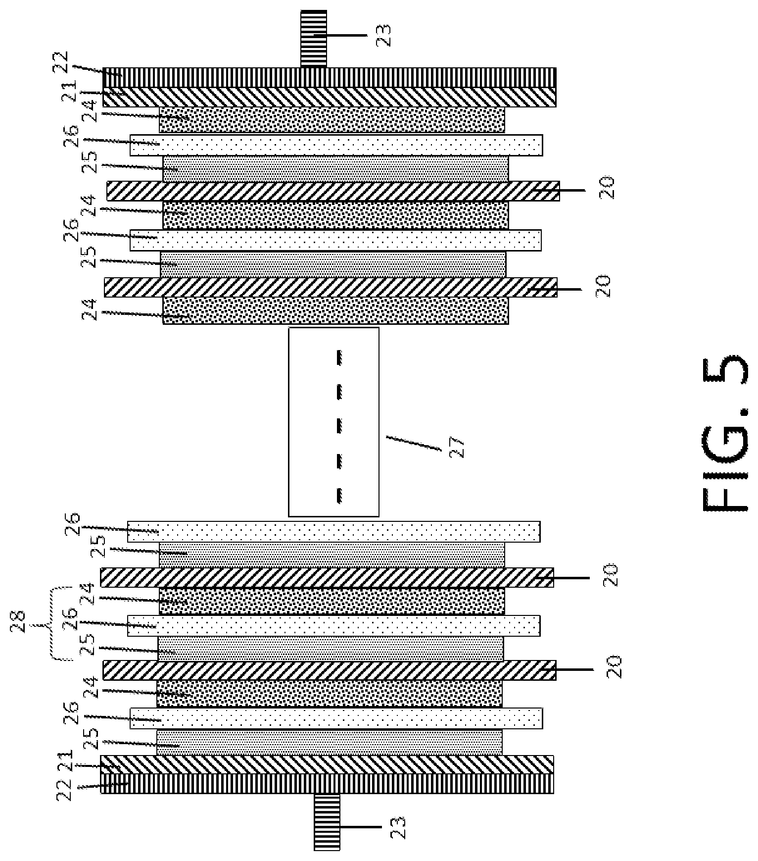 Patent US12617193 Figure 5 – Electrically conductive corrosion resistant bodies of low permeability