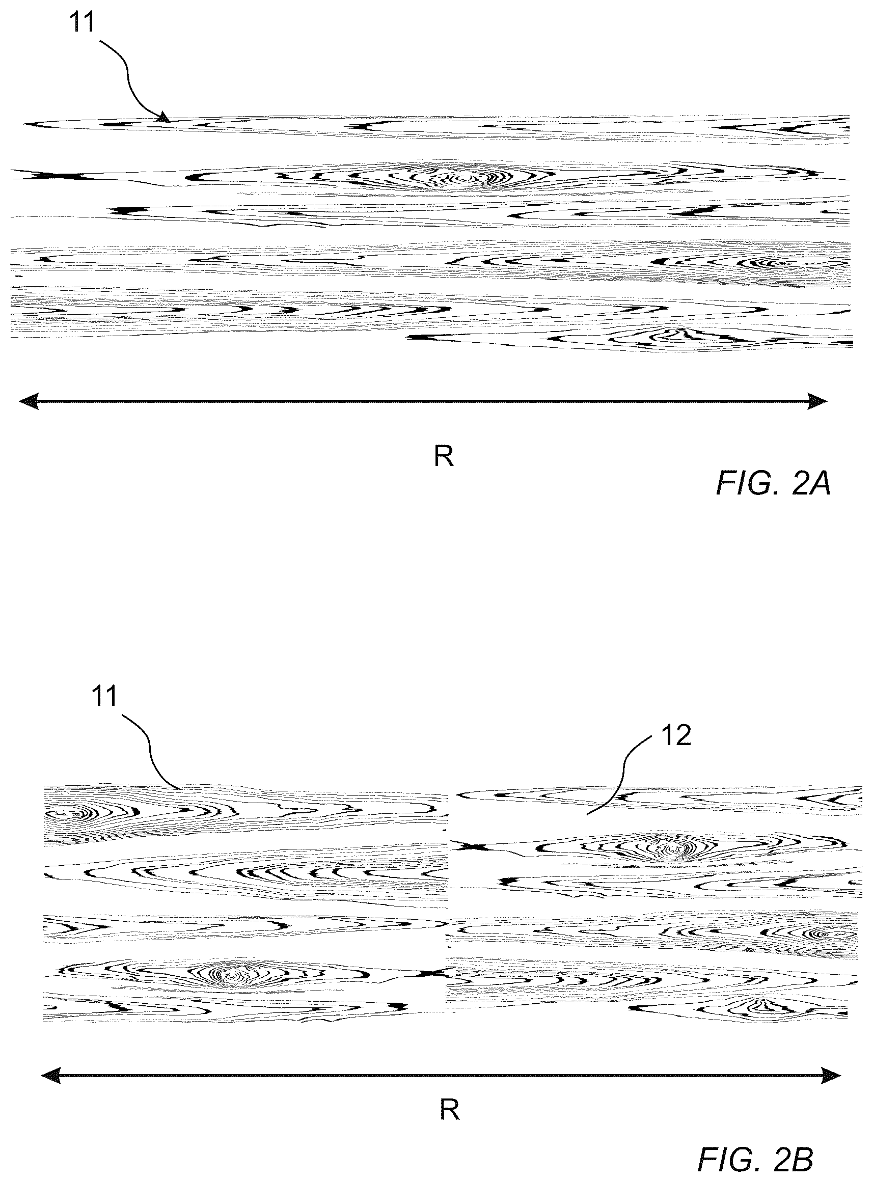 Patent US12617196 Figure 2 – Method to produce a panel with an embossed structure