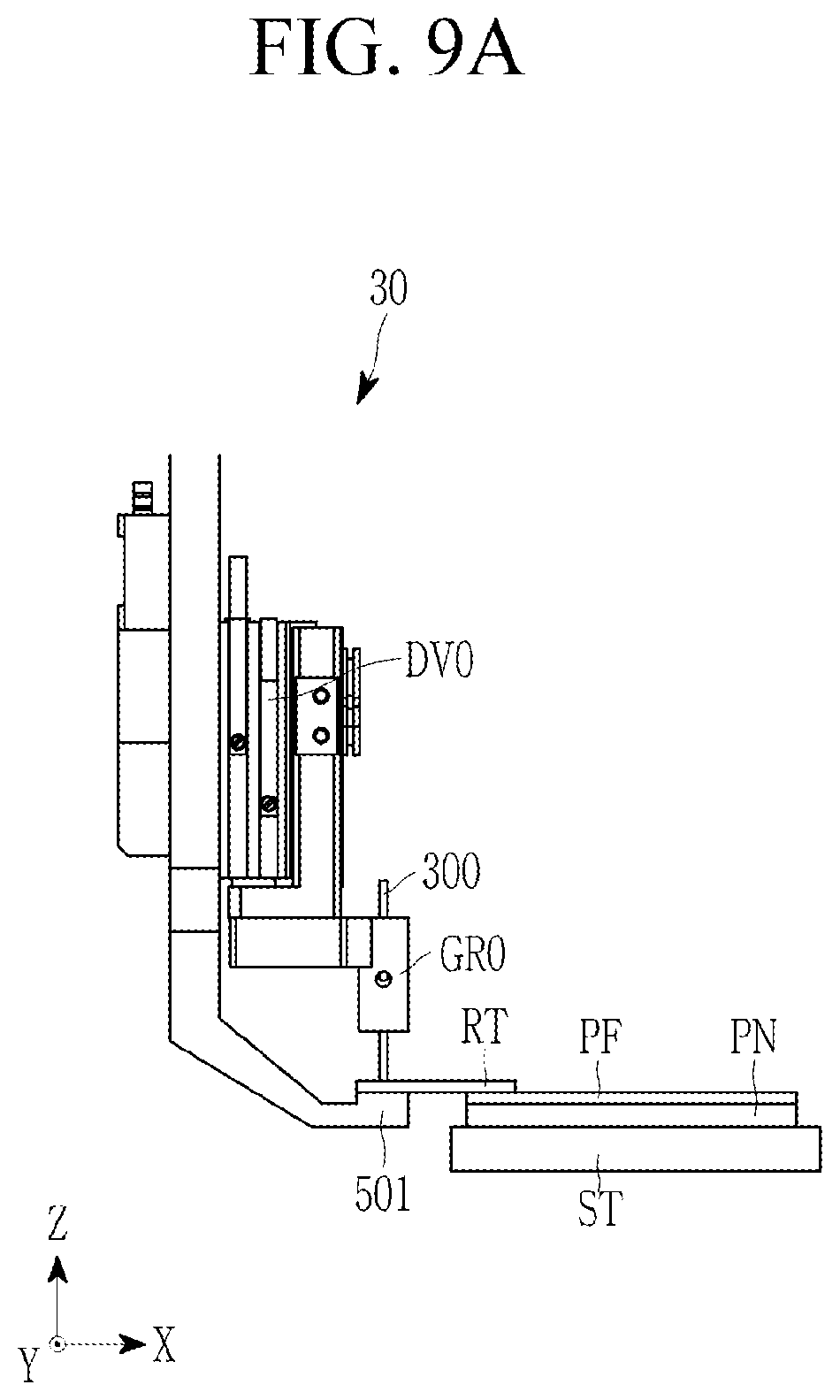 Patent US12617197 Figure 9 – Apparatus and method of peeling film