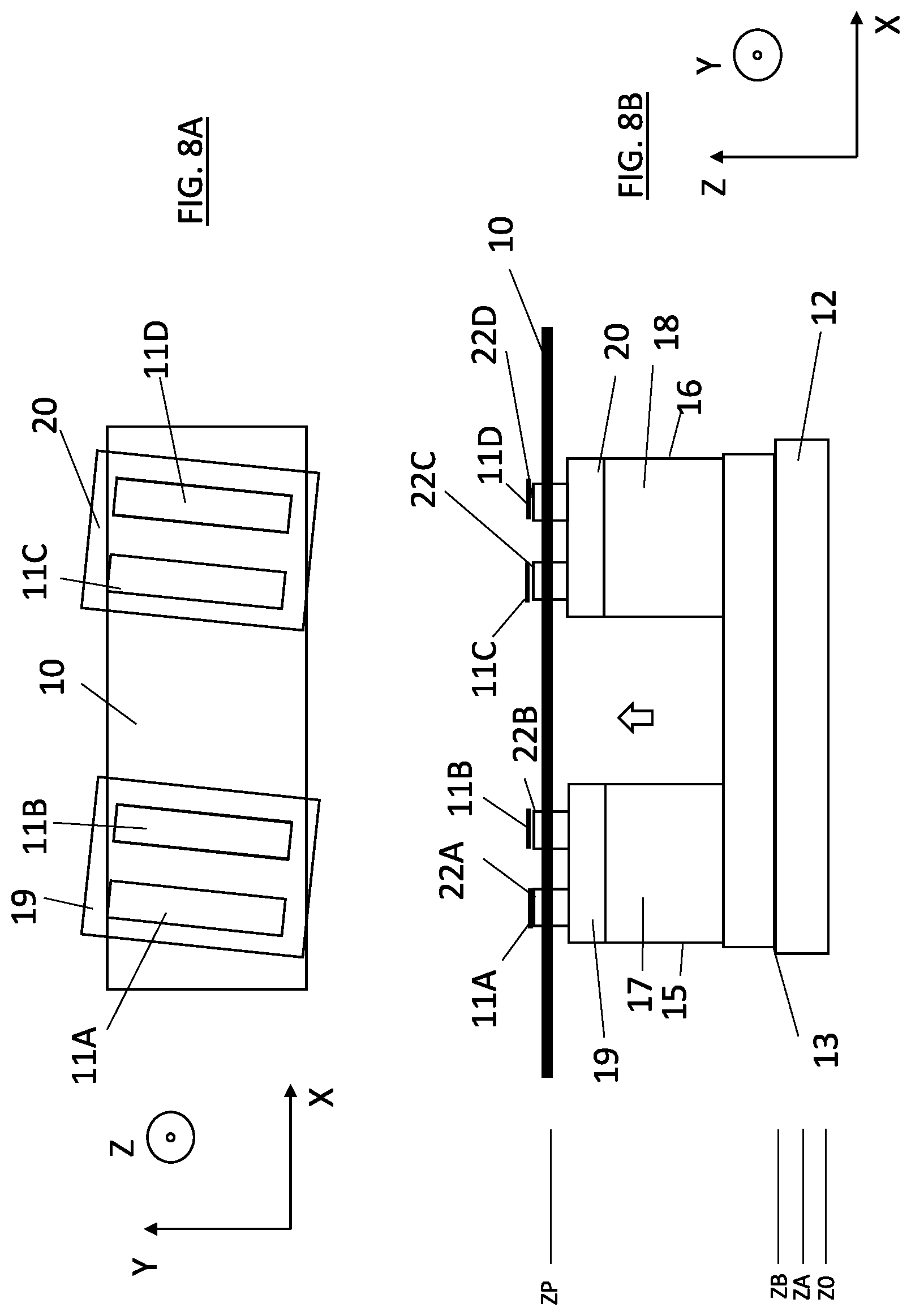 Patent US12617198 Figure 9 – Alignment of singulated substrates