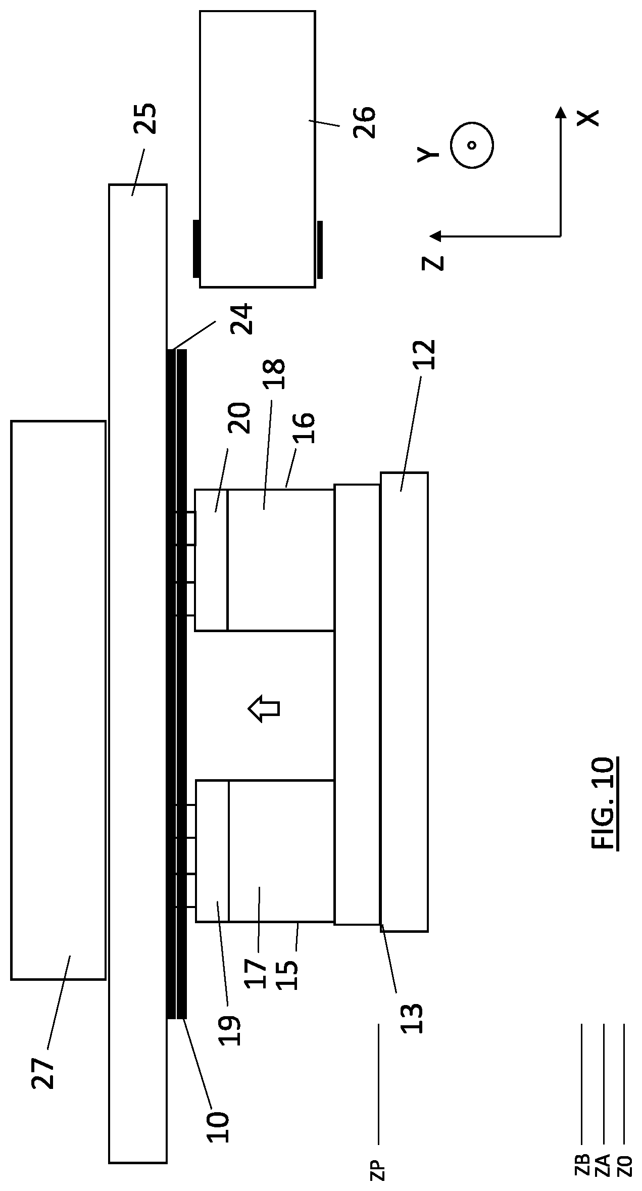 Patent US12617198 Figure 11 – Alignment of singulated substrates