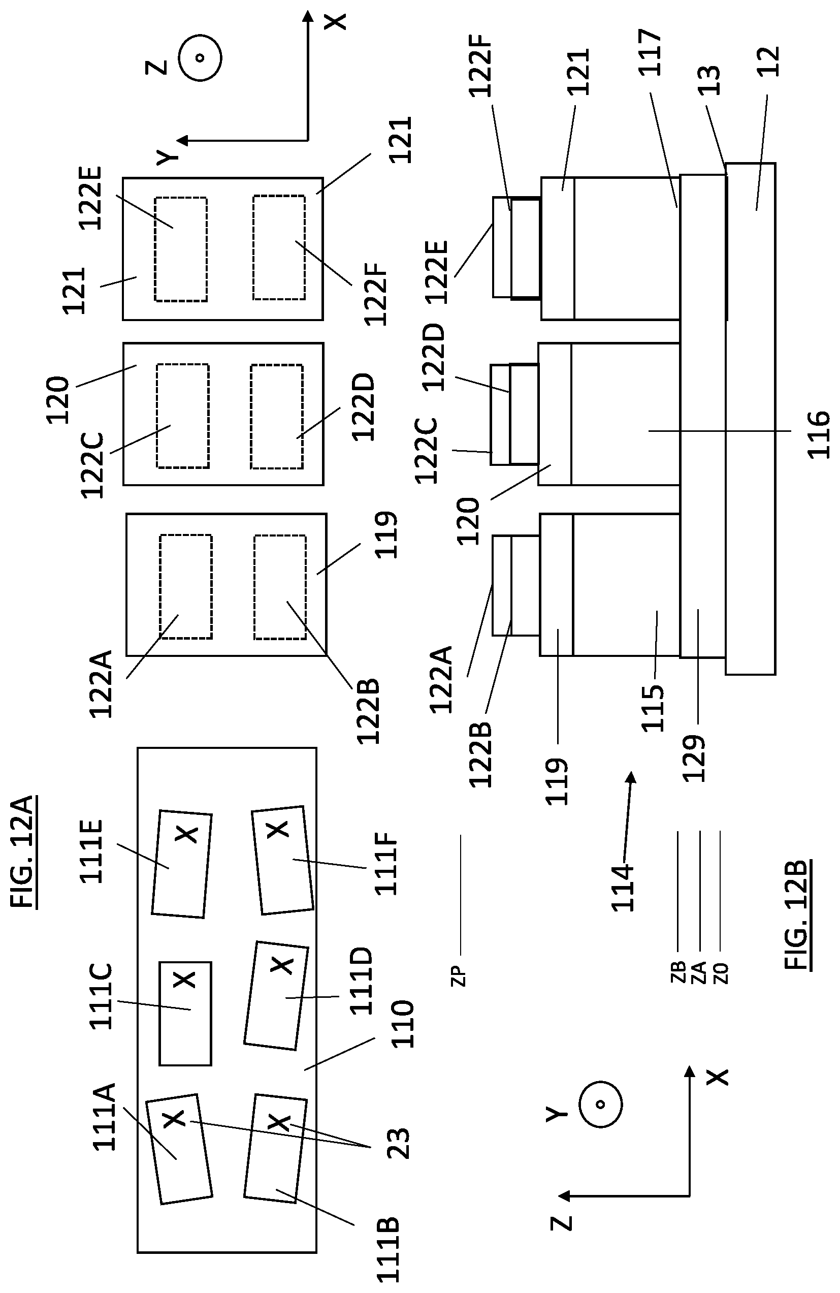 Patent US12617198 Figure 13 – Alignment of singulated substrates