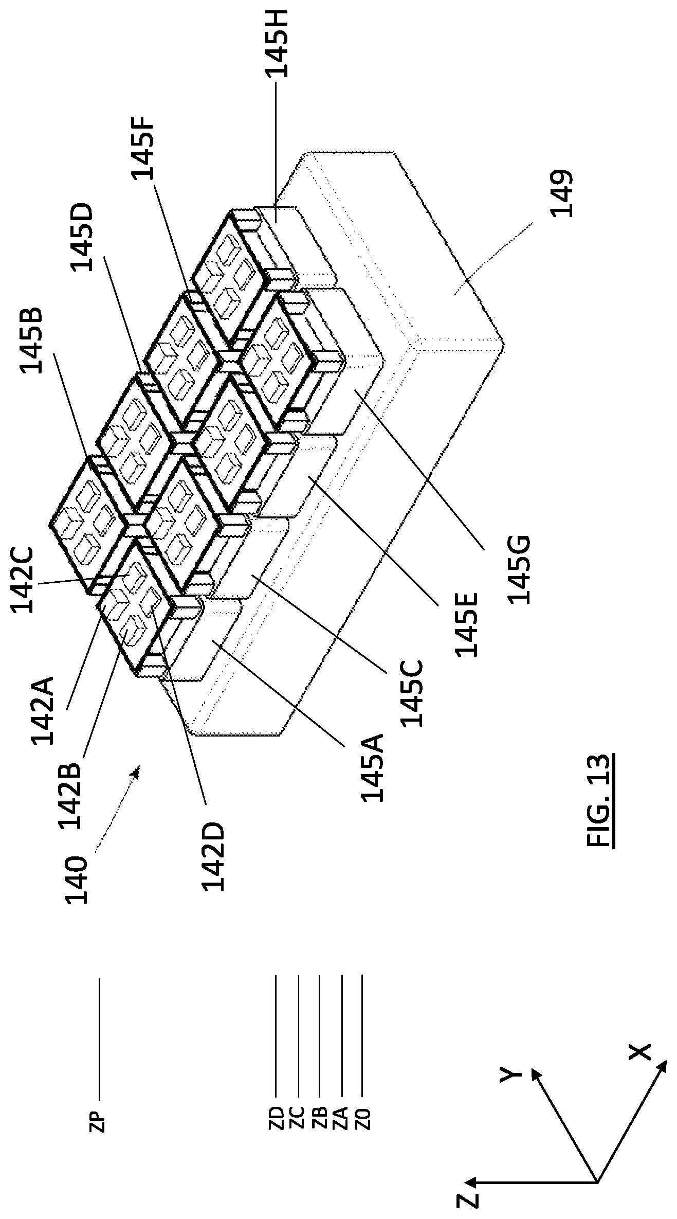 Patent US12617198 Figure 14 – Alignment of singulated substrates