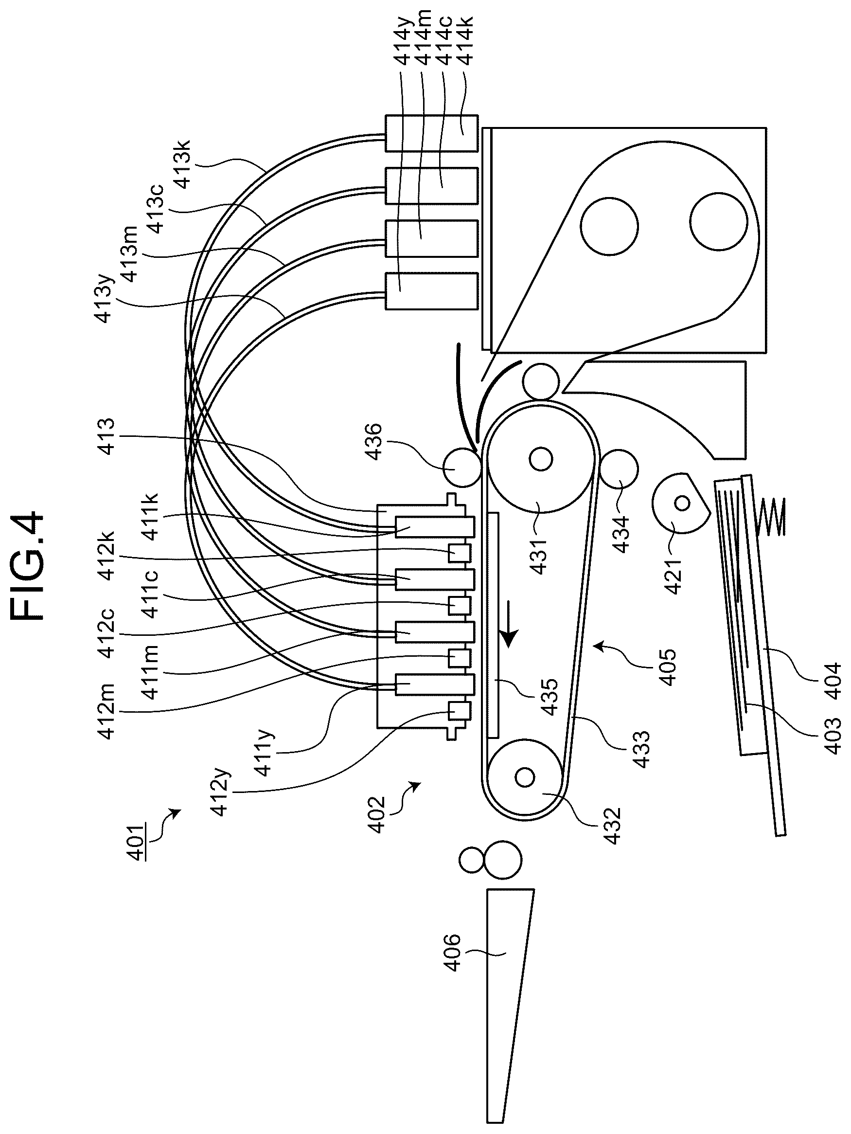 Patent US12617201 Figure 4 – Image forming apparatus, image forming method, and computer-readable medium