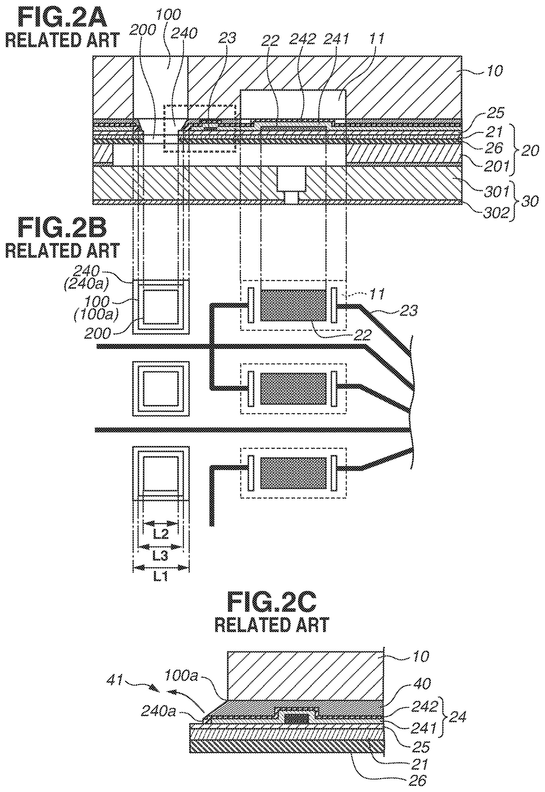 Patent US12617203 Figure 2 – Liquid discharge head, element substrate and method for manufacturing the same