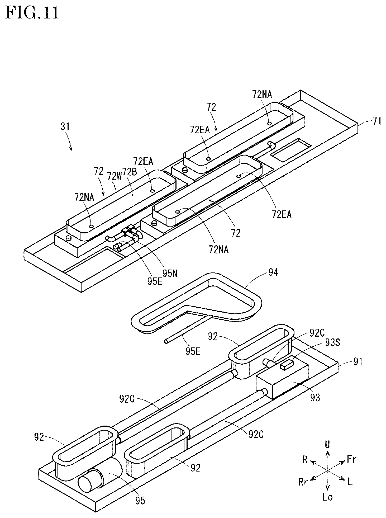 Patent US12617206 Figure 9 – Maintenance device and inkjet recording apparatus