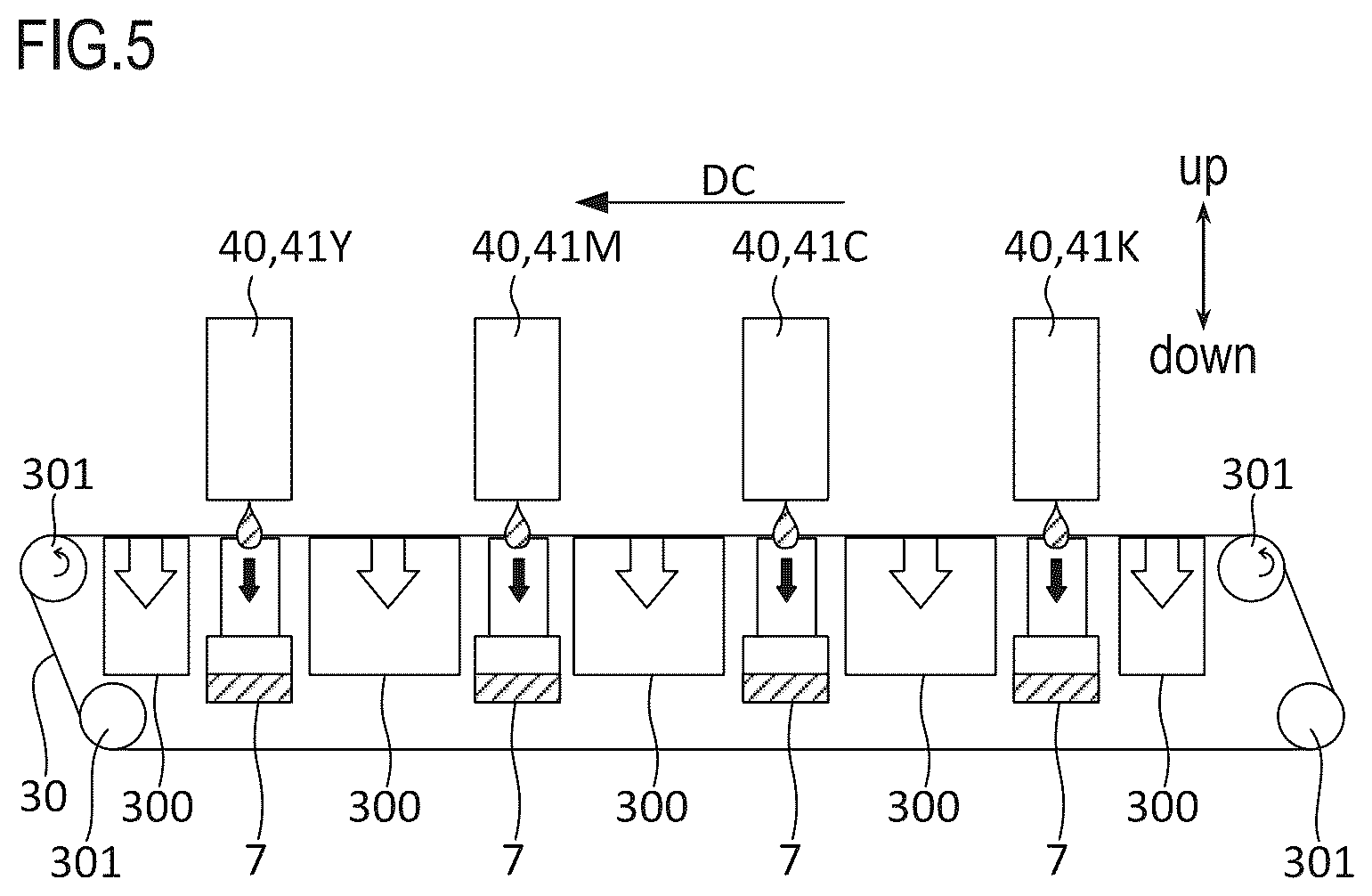 Patent US12617208 Figure 5 – Inkjet recording apparatus