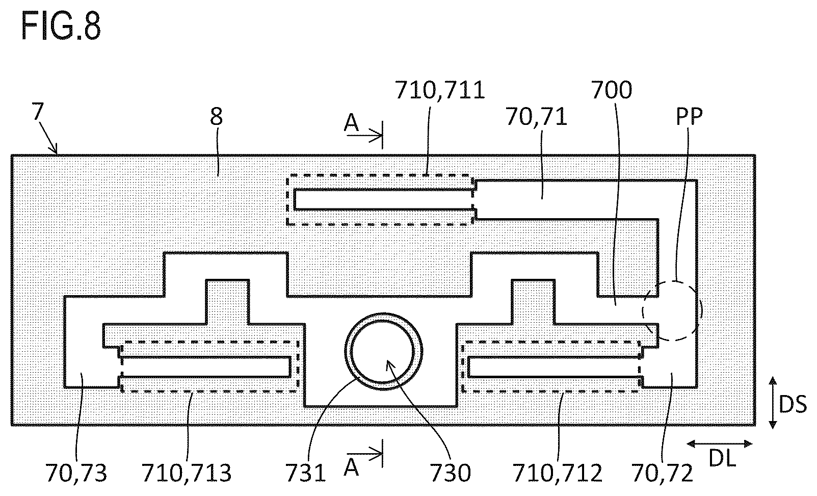 Patent US12617208 Figure 8 – Inkjet recording apparatus