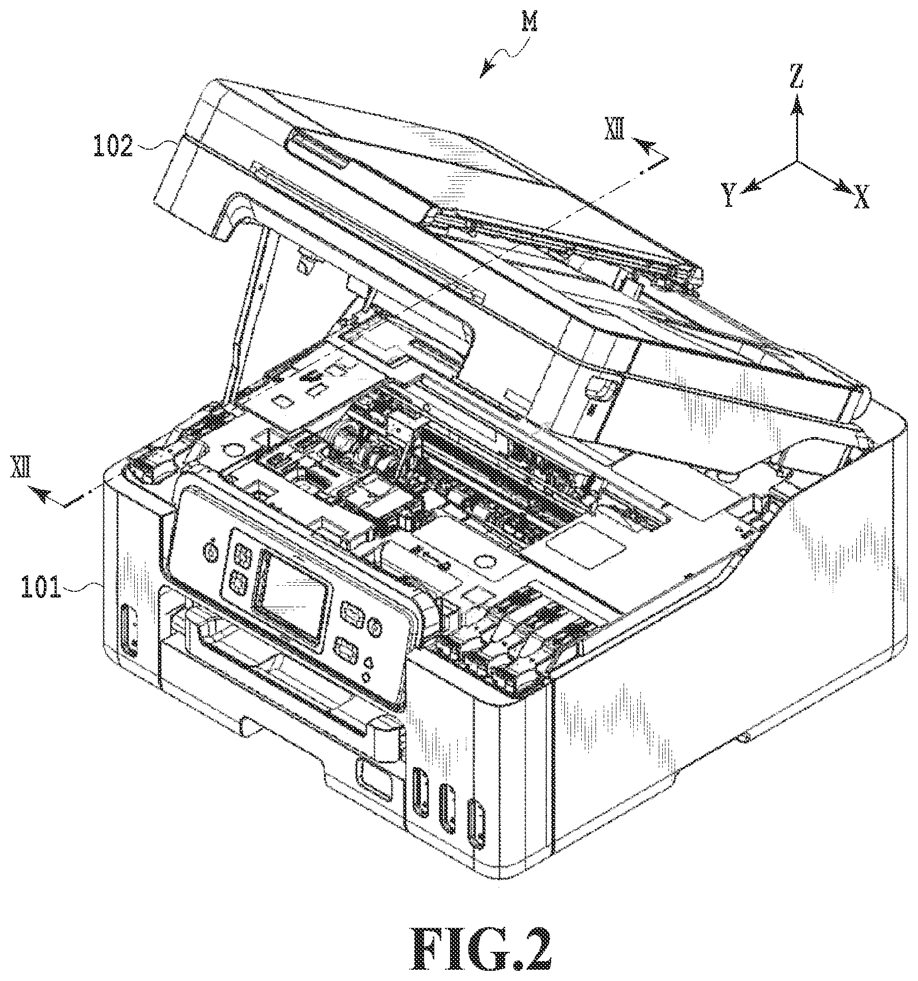 Patent US12617211 Figure 2 – Recording apparatus