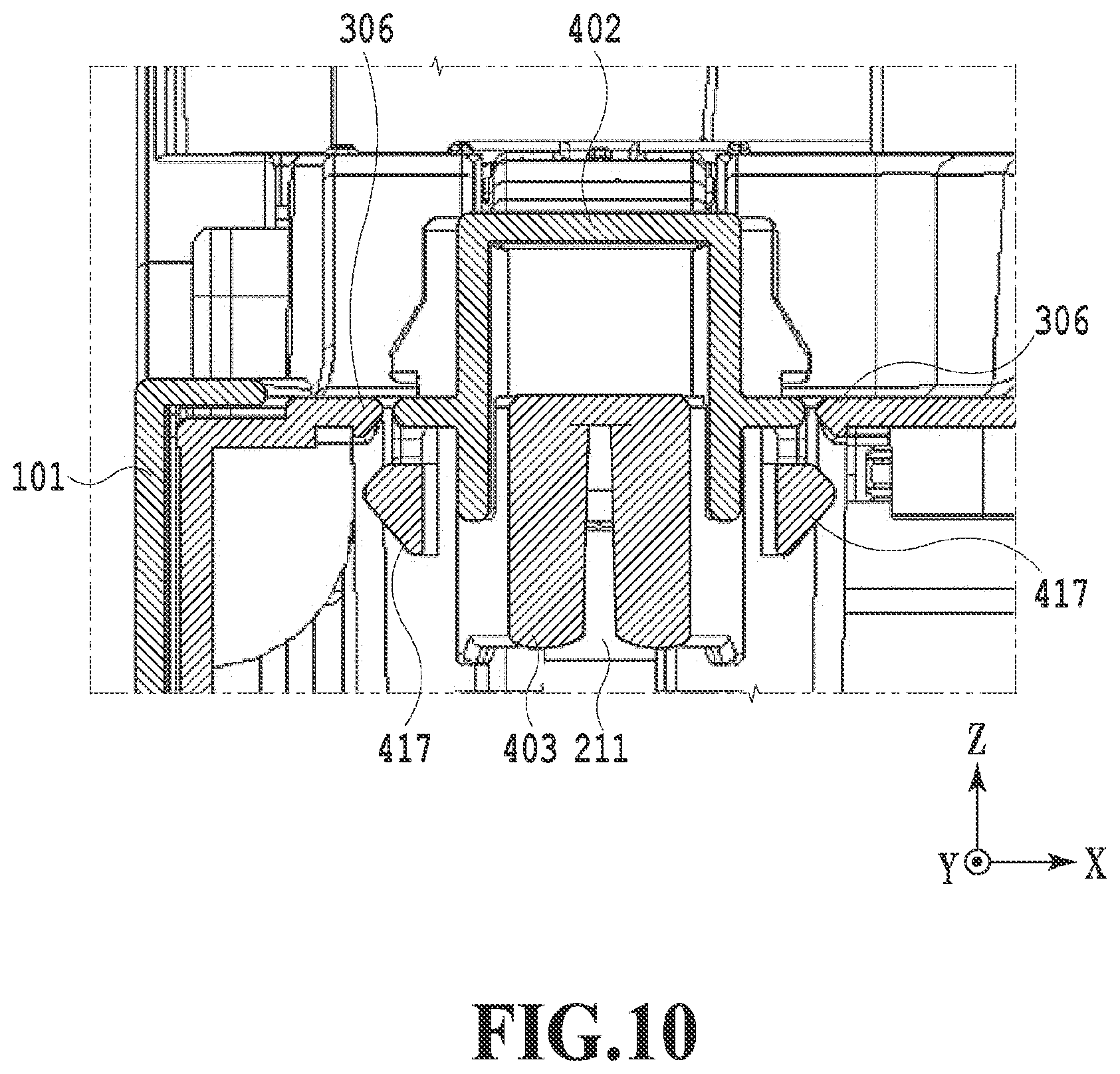 Patent US12617211 Figure 10 – Recording apparatus