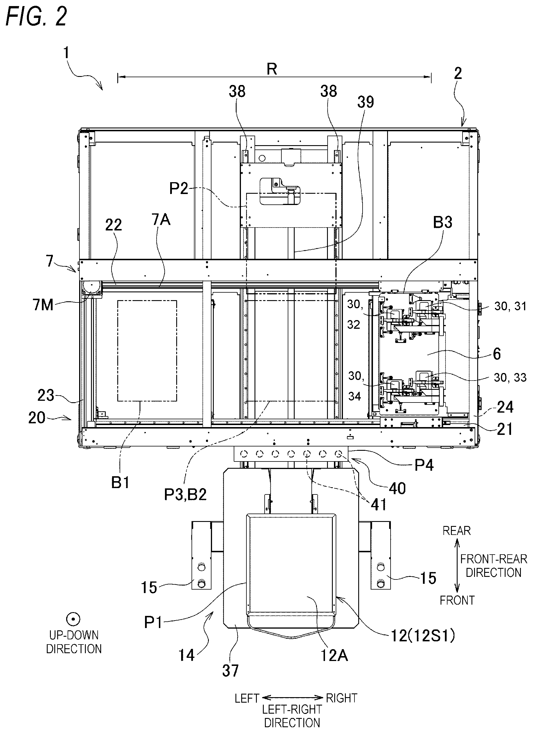 Patent US12617214 Figure 2 – Processing liquid application device