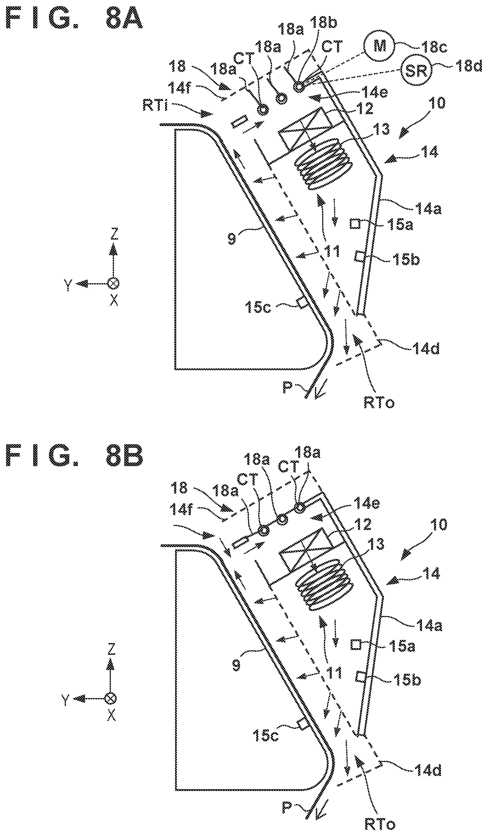 Patent US12617220 Figure 8 – Drying device, printing apparatus, and control method thereof