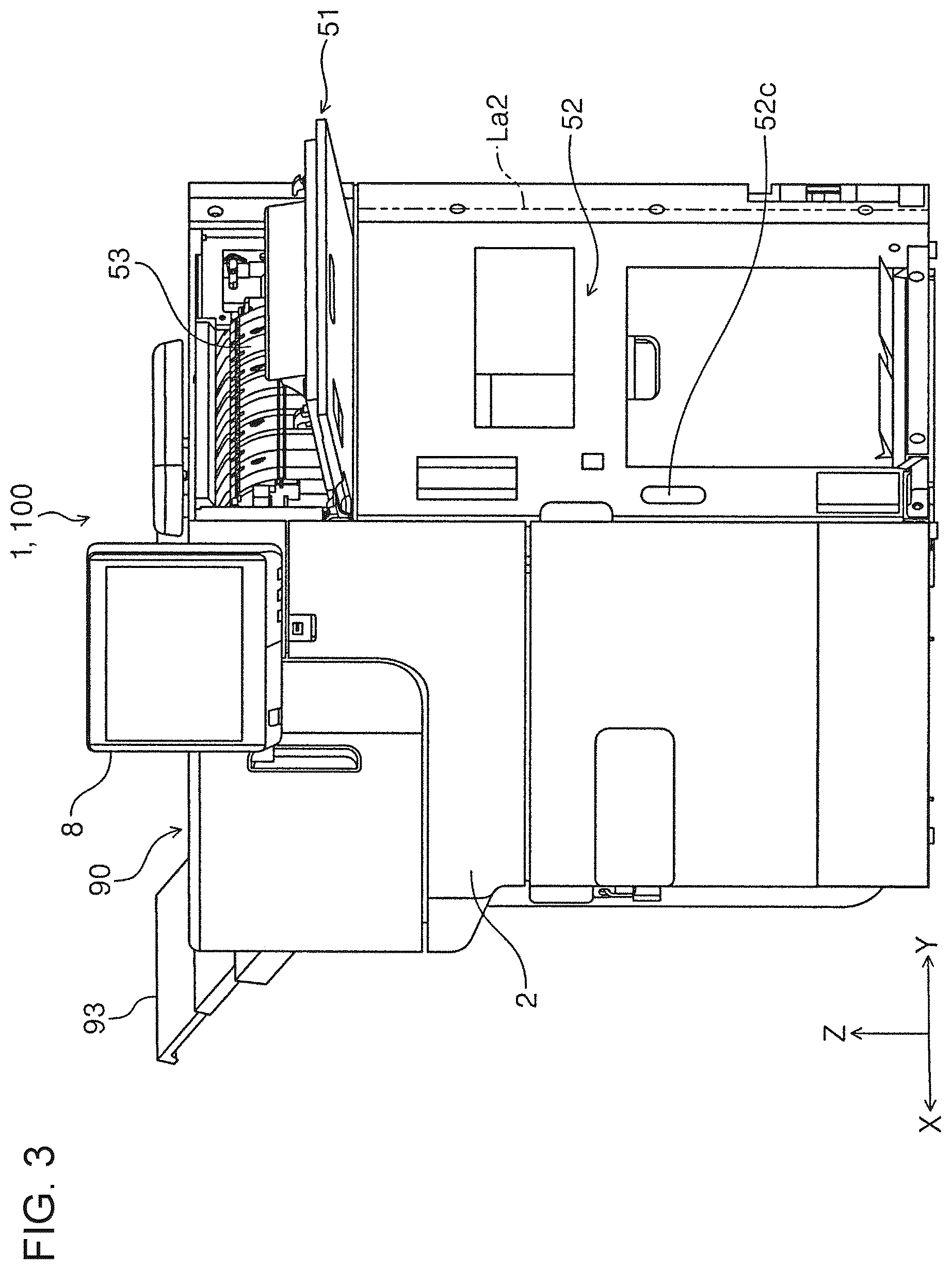 Patent US12617222 Figure 3 – Medium transport device and recording apparatus