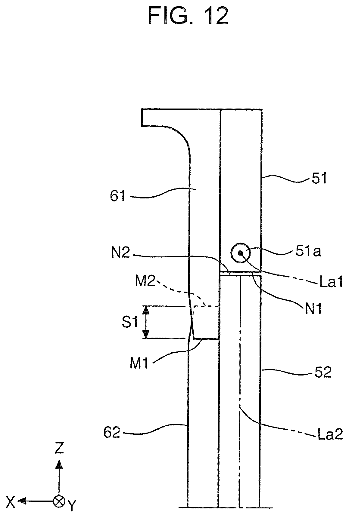 Patent US12617222 Figure 12 – Medium transport device and recording apparatus