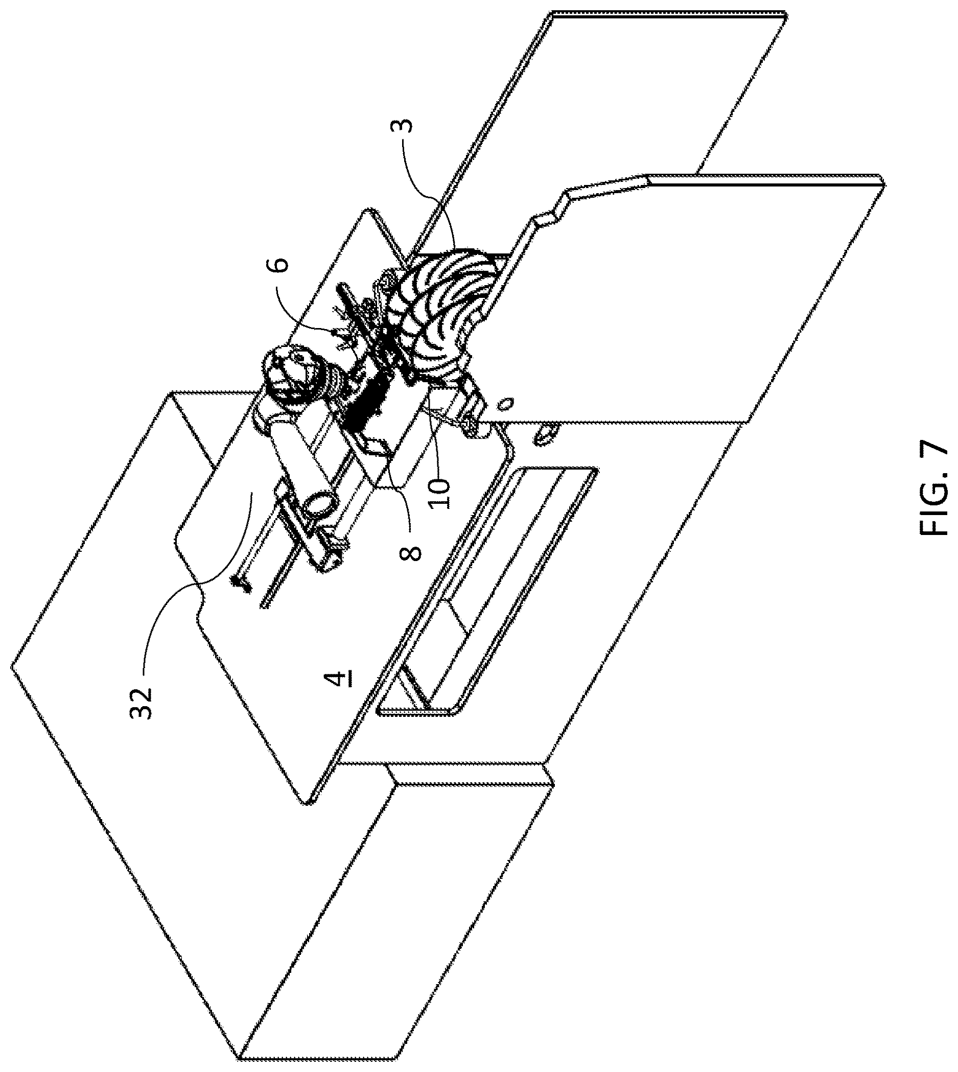 Patent US12617226 Figure 7 – Robotic envelope separator