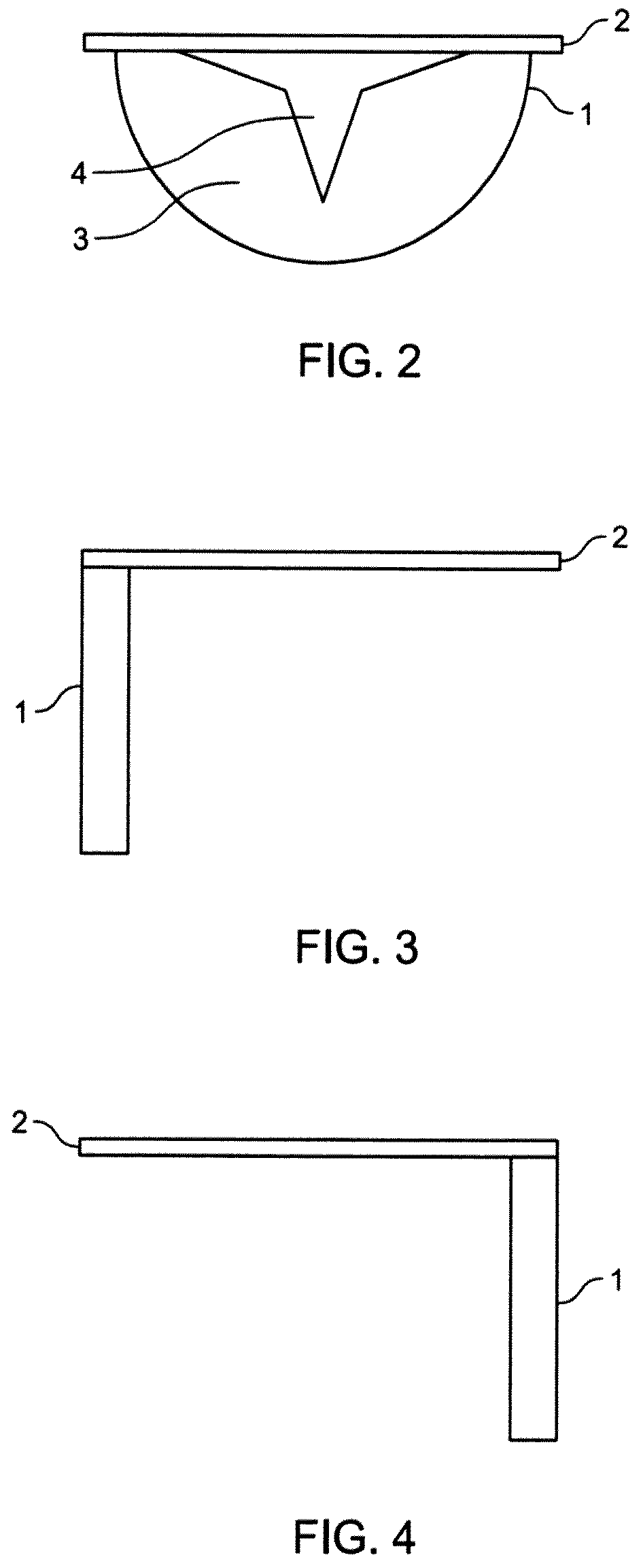 Patent US12617228 Figure 2 – Wall mounted light emitting panel and a ceiling mounted reflective panel providing an enhanced perceived vertical space
