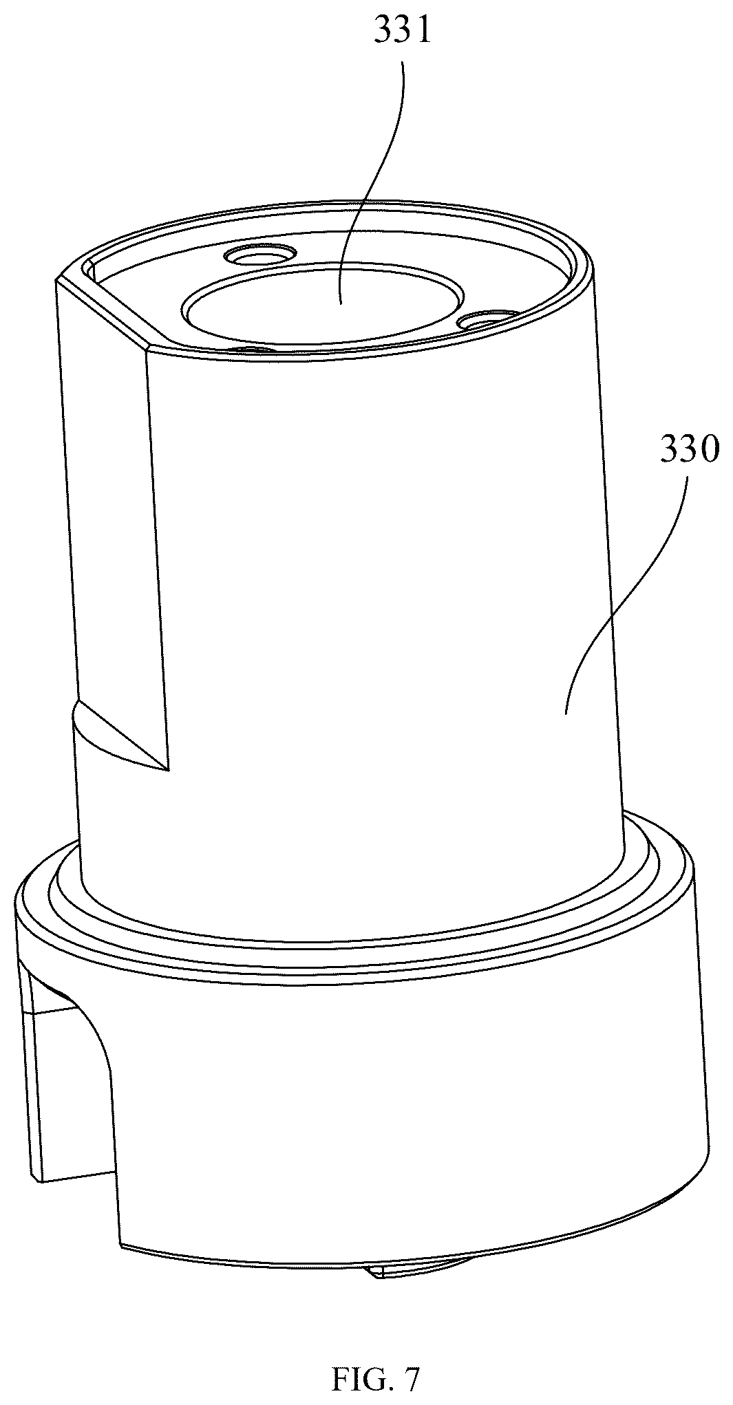 Patent US12617234 Figure 5 – Axle structure and lawn mowing robot