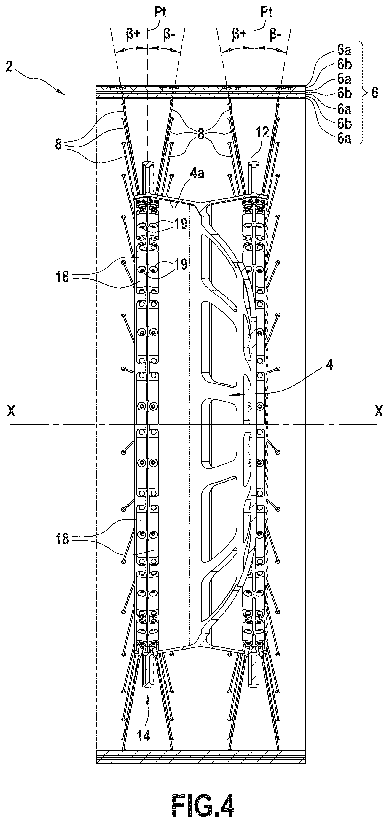 Patent US12617236 Figure 4 – Deformable wheel with non-pneumatic load bearing for lunar and martian conditions