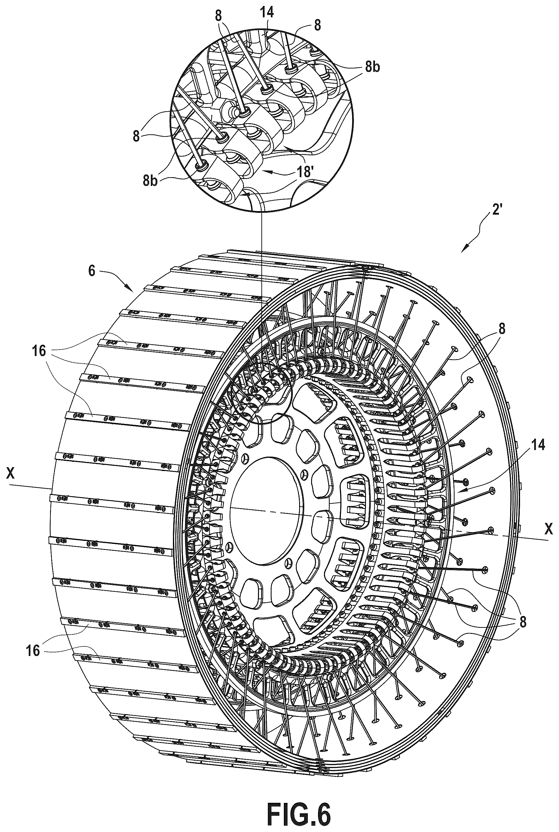 Patent US12617236 Figure 6 – Deformable wheel with non-pneumatic load bearing for lunar and martian conditions
