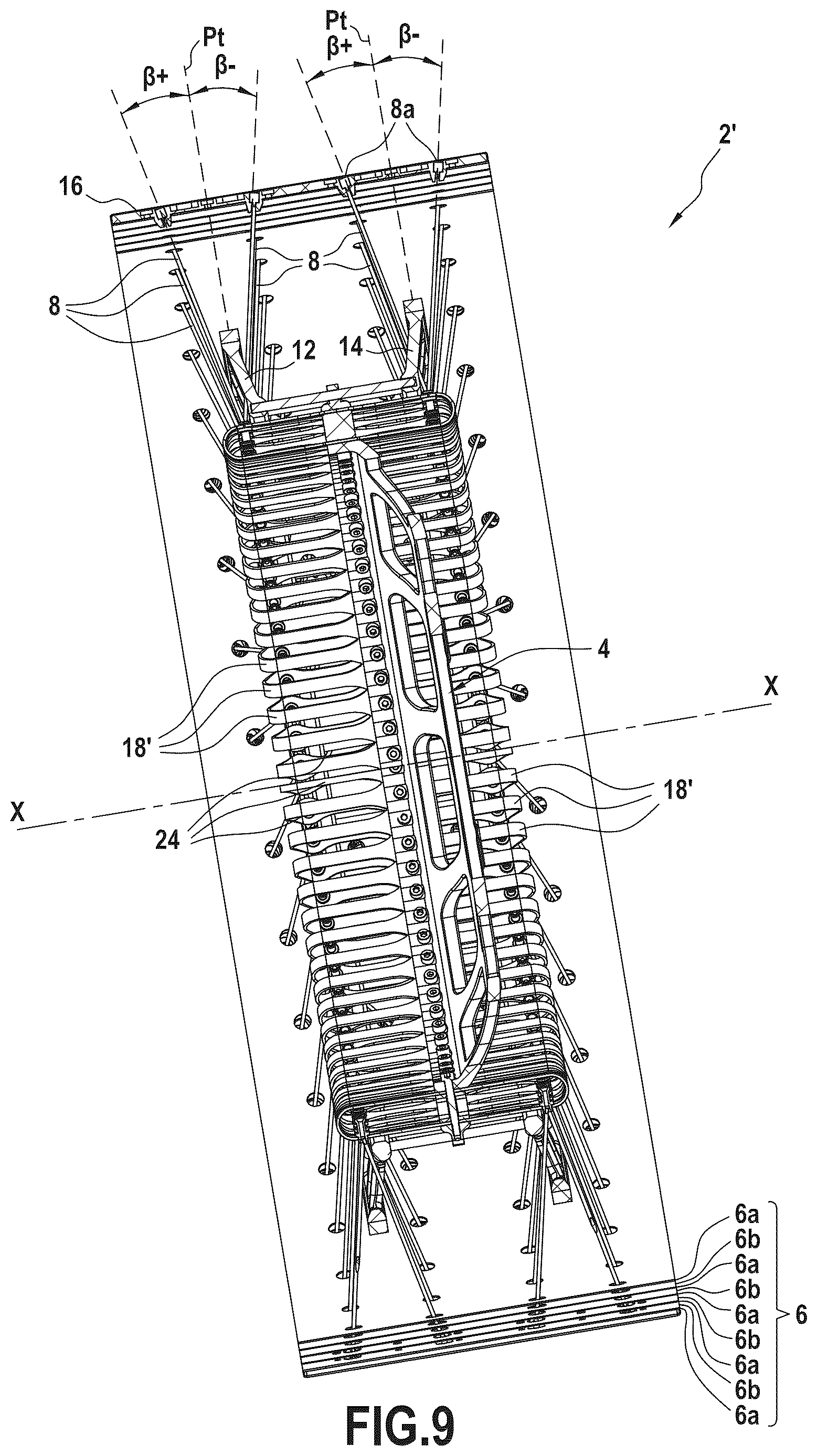Patent US12617236 Figure 9 – Deformable wheel with non-pneumatic load bearing for lunar and martian conditions