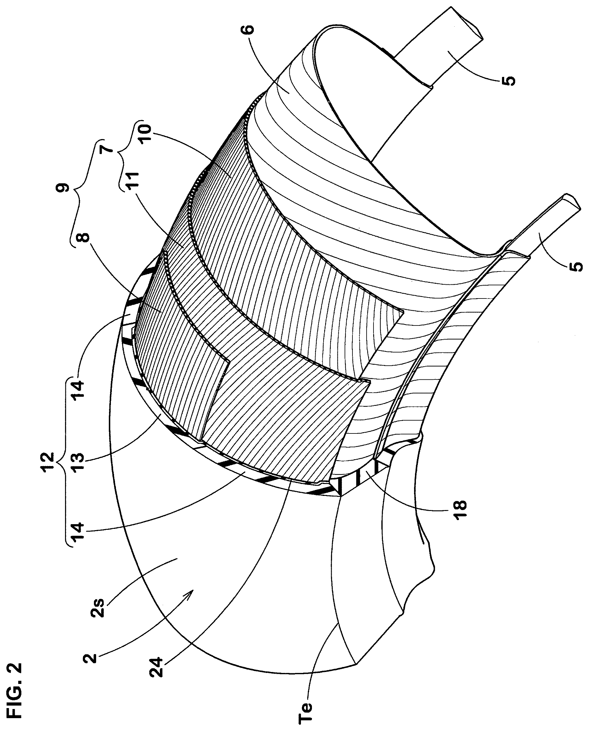Patent US12617237 Figure 2 – Motorcycle tire