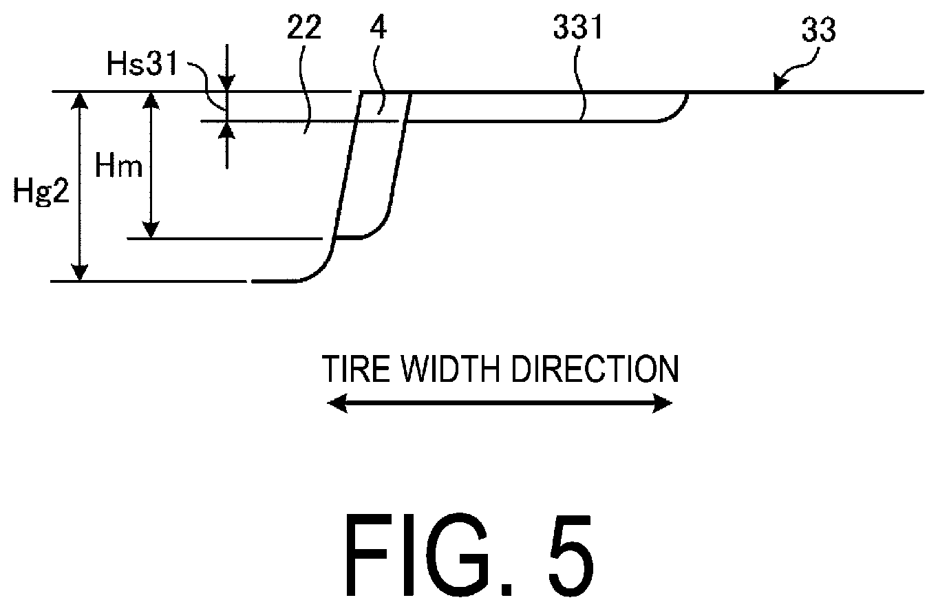 Patent US12617240 Figure 5 – Tire