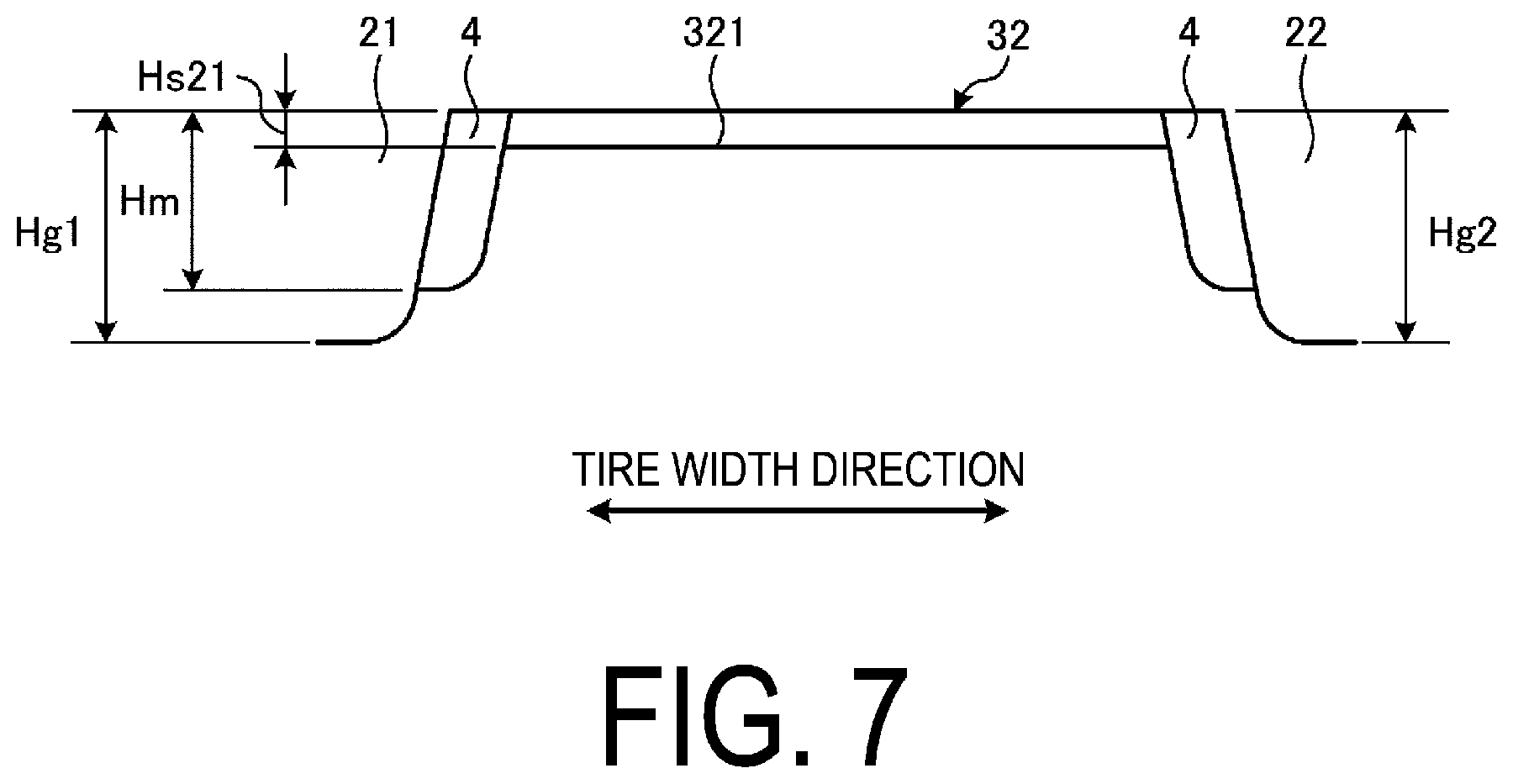 Patent US12617240 Figure 7 – Tire