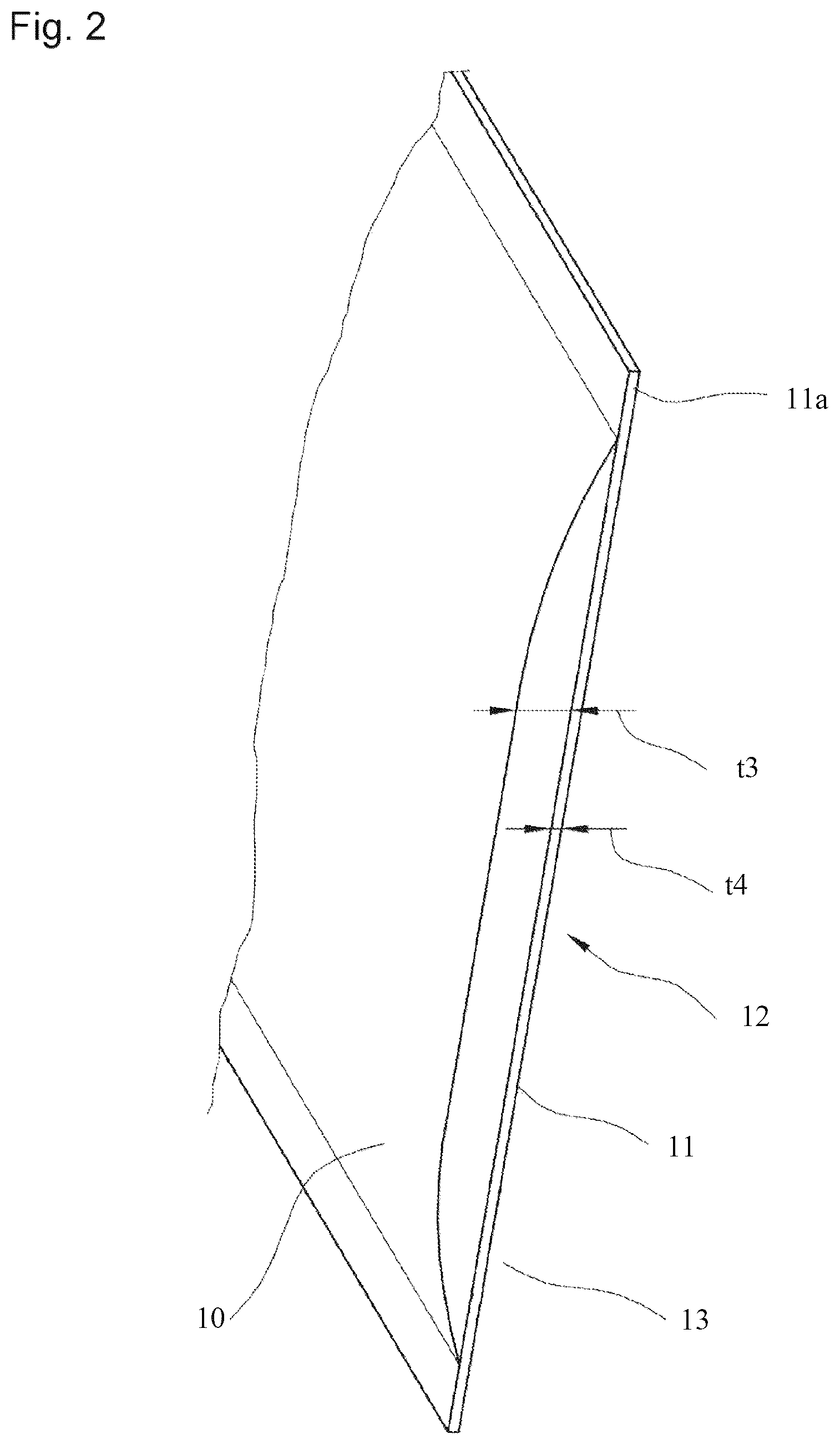 Patent US12617243 Figure 2 – Self-sealing tyre for vehicle wheels