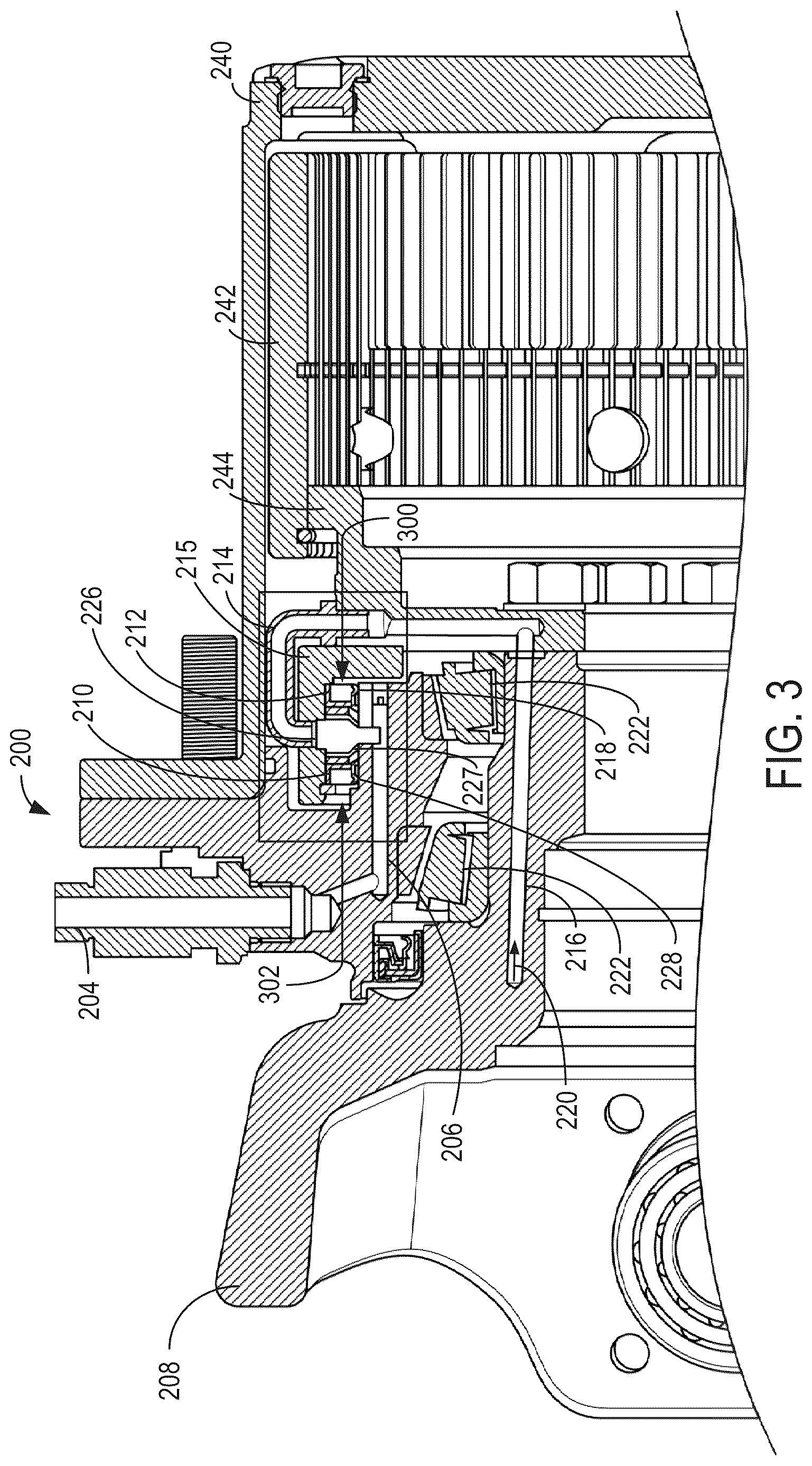 Patent US12617244 Figure 3 – Central tire inflation system with wheel hub including integrated sealing surface