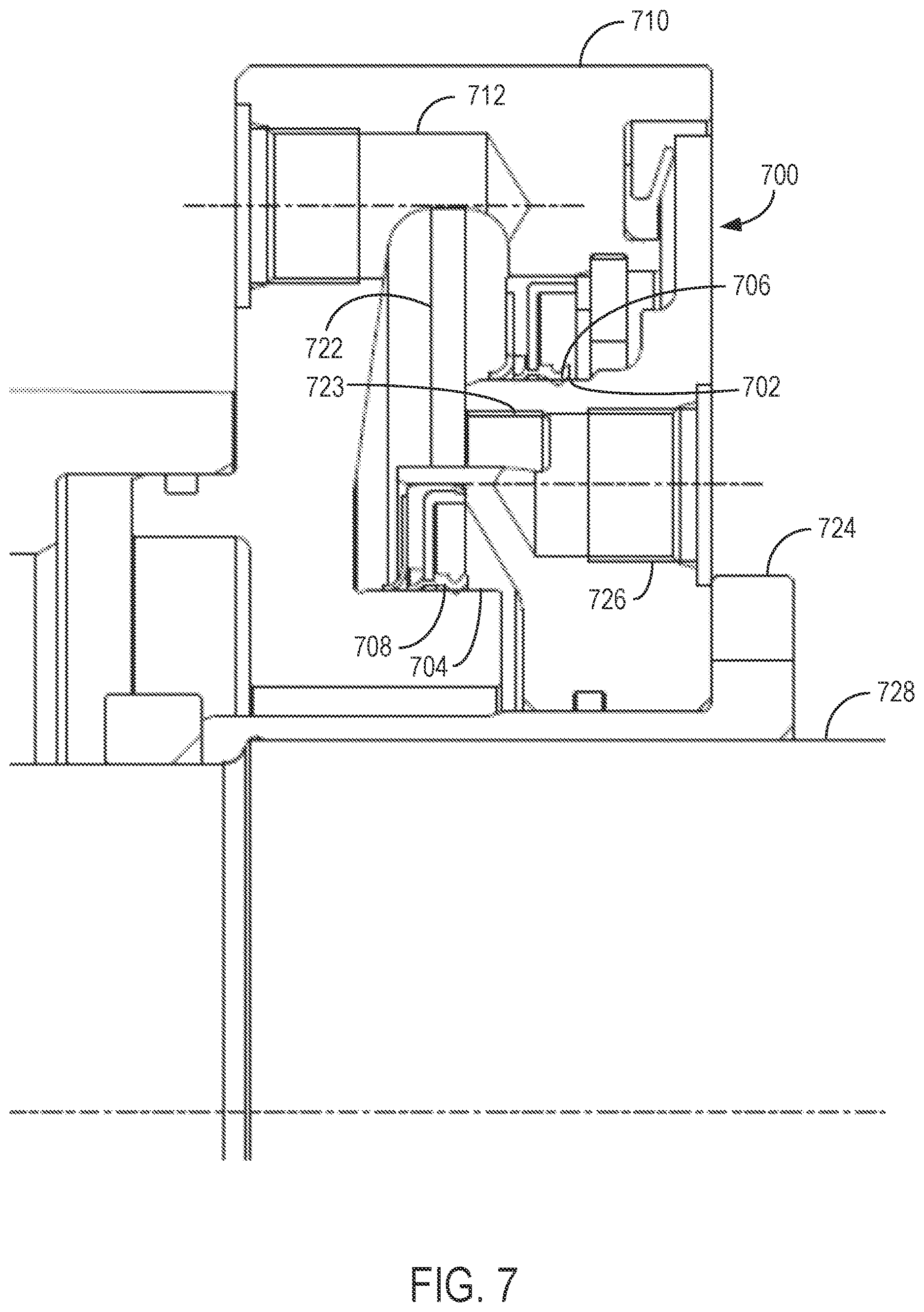 Patent US12617244 Figure 8 – Central tire inflation system with wheel hub including integrated sealing surface
