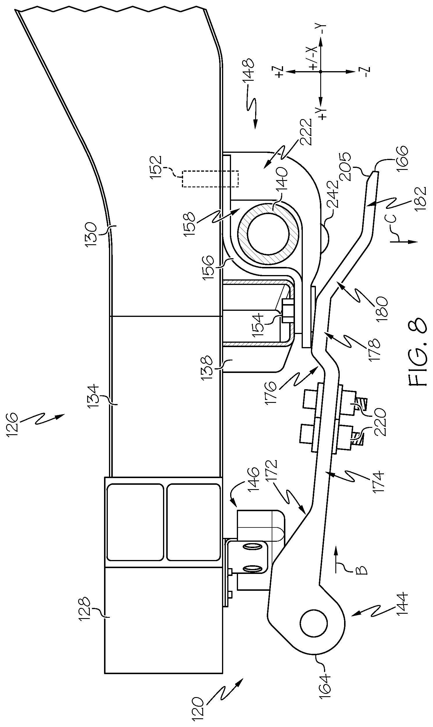 Patent US12617247 Figure 9 – Tow hook assemblies and vehicles including same