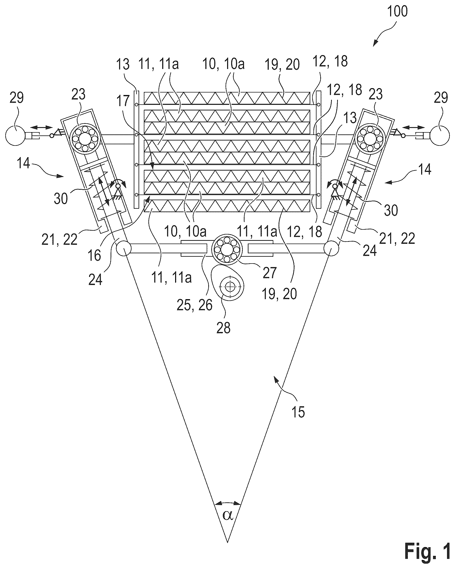 Patent US12617250 Figure 1 – Elastocaloric heat pump and motor vehicle comprising elastocaloric heat pump