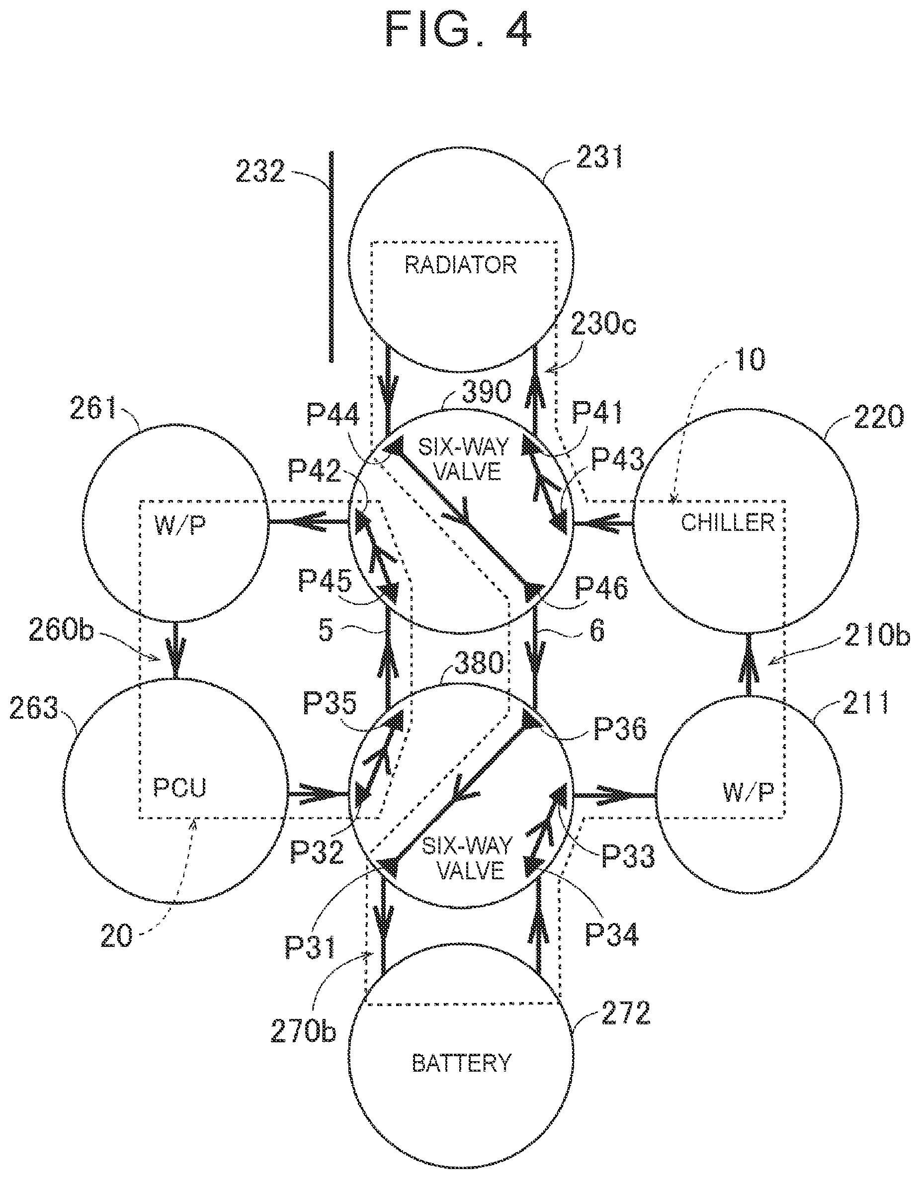Patent US12617253 Figure 4 – Thermal management system