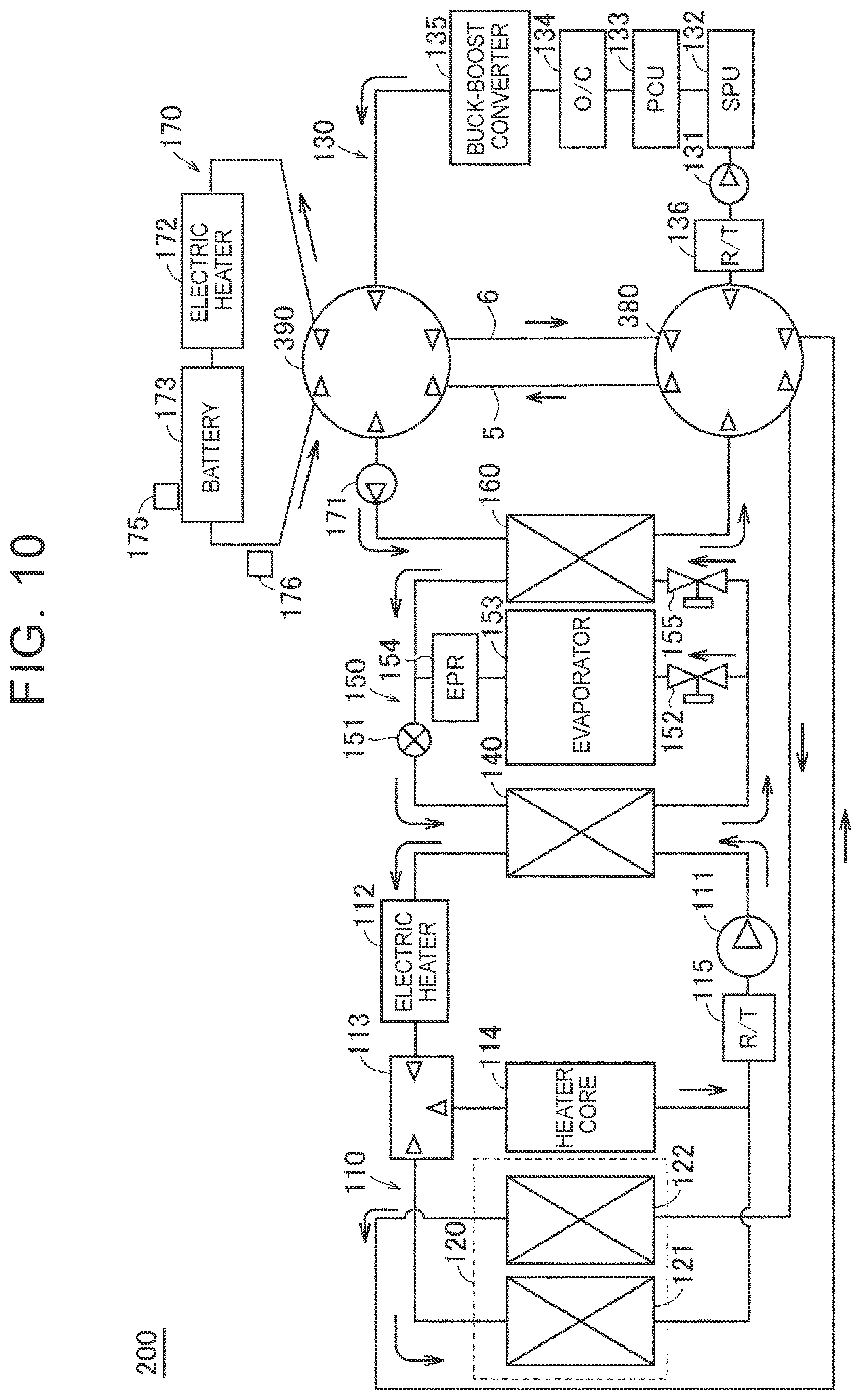 Patent US12617253 Figure 10 – Thermal management system