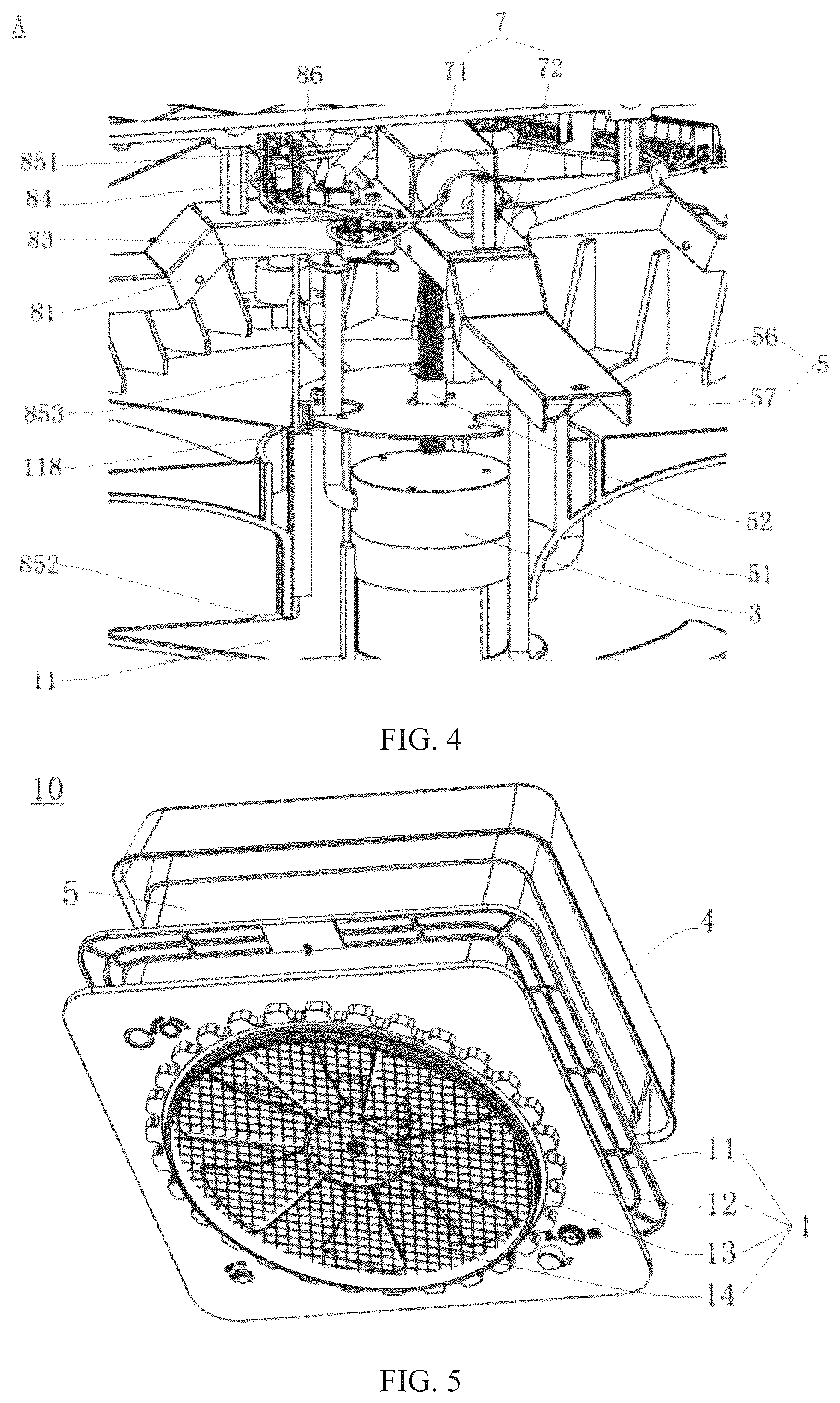 Patent US12617255 Figure 3 – Ventilator and vehicle having the same